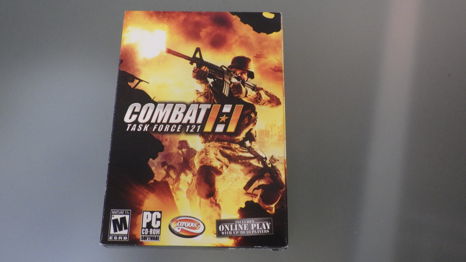 Vtg 2005 Video PC-CD Game COMBAT II TASK FORCE 121 New Sealed Opened Big Box CIB