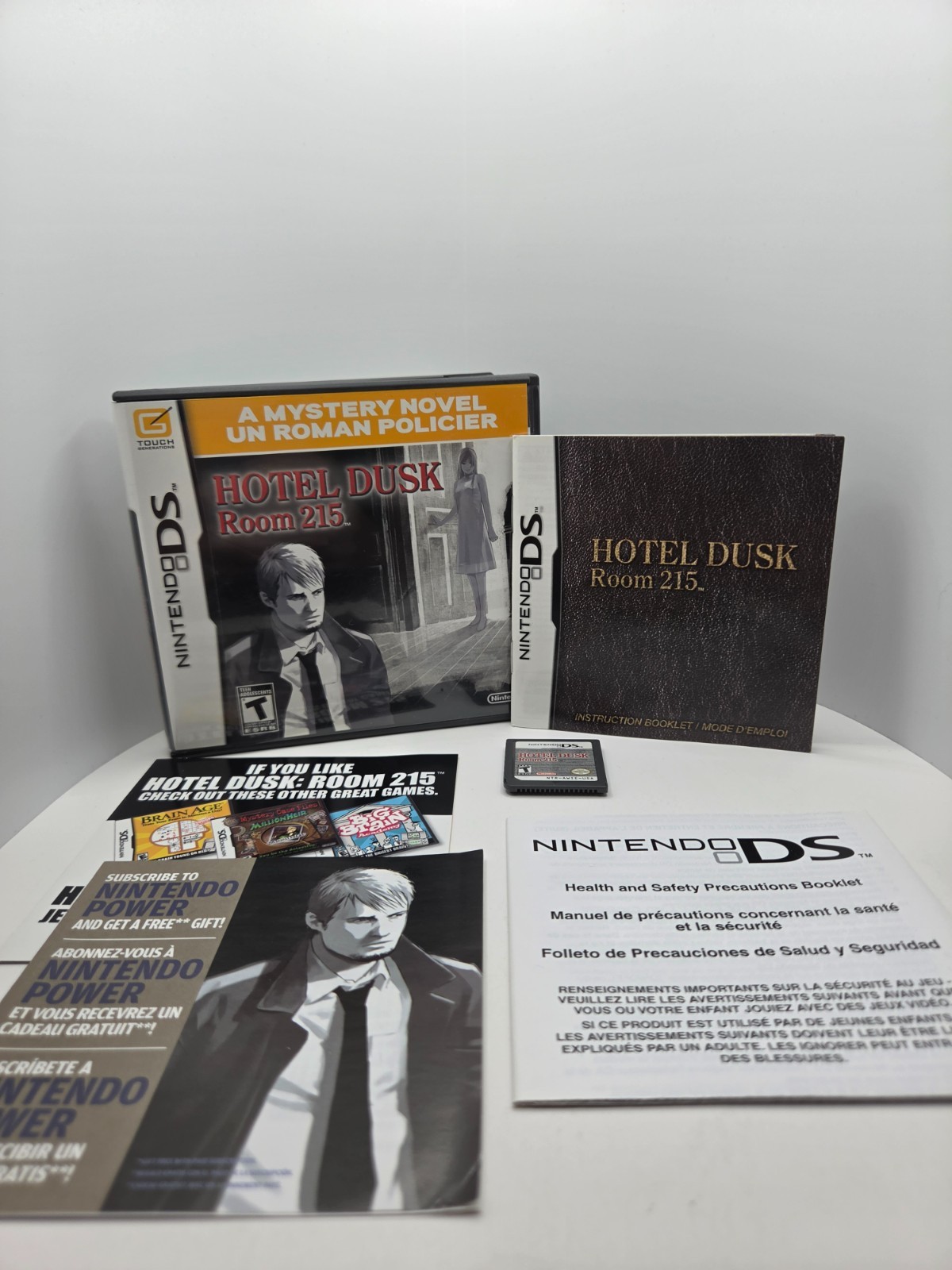 Hotel Dusk Room 215 Nintendo DS Authentic & Tested CIB