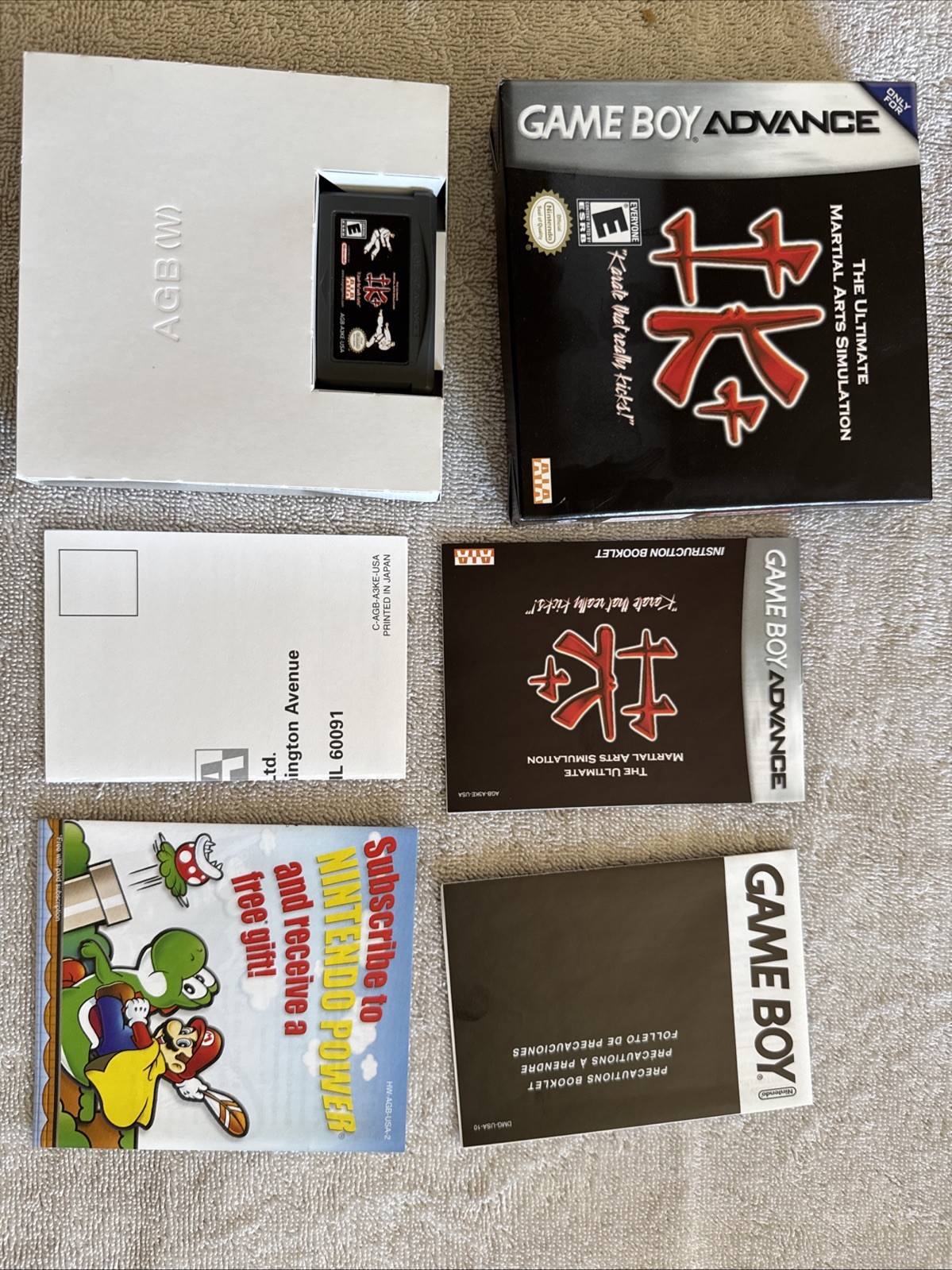 Ultimate Martial Arts GBA Game Boy Advance *CiB* Very Good Condition