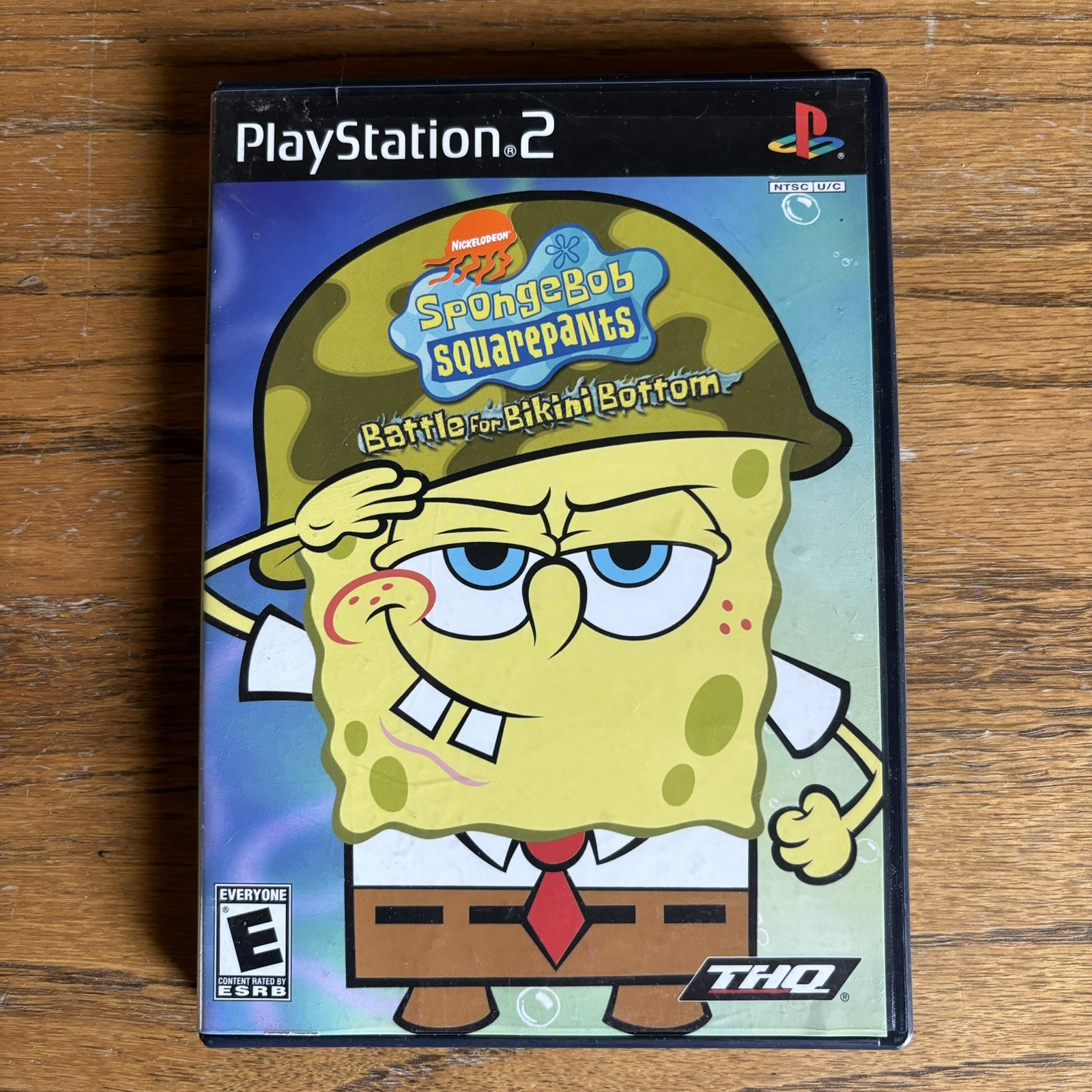 SpongeBob SquarePants Battle for Bikini Bottom PS2 PlayStation 2 Complete CIB