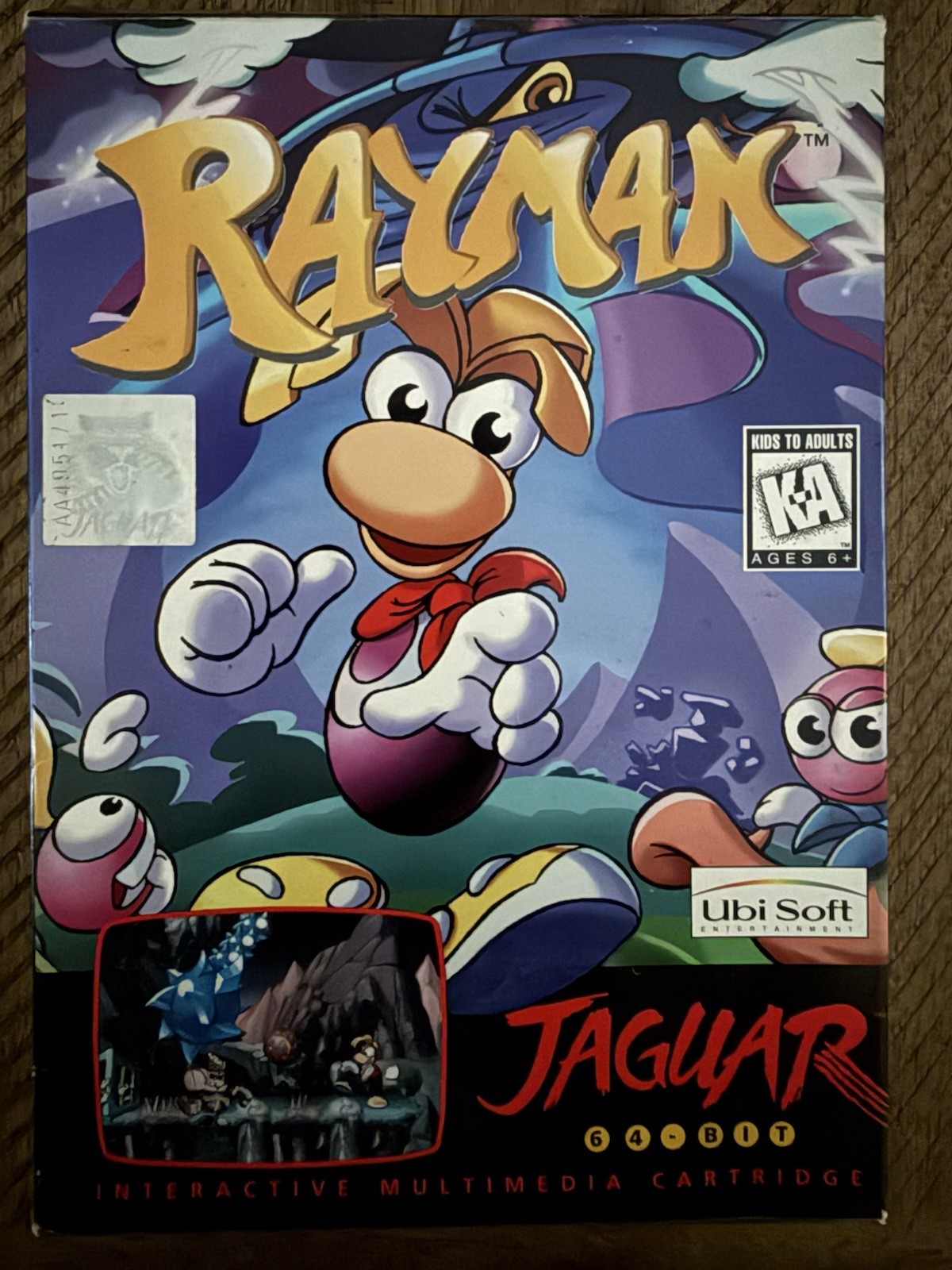Rayman (Atari Jaguar, 1995) CIB