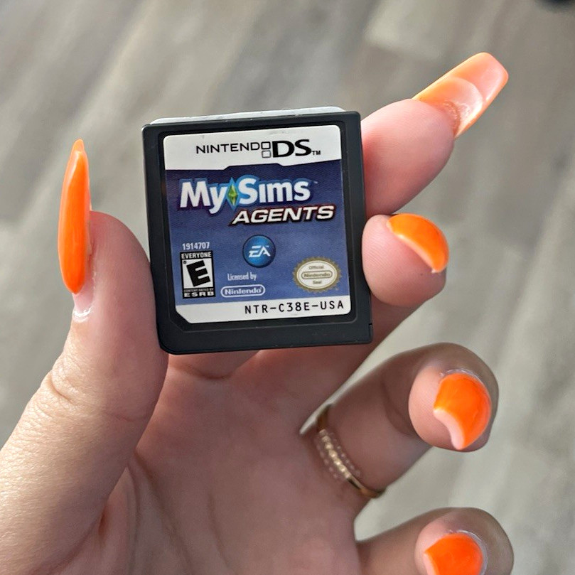 MySims Agents Nintendo DS Game Cartridge – EA – E – NTSC-U/C – MySims Series