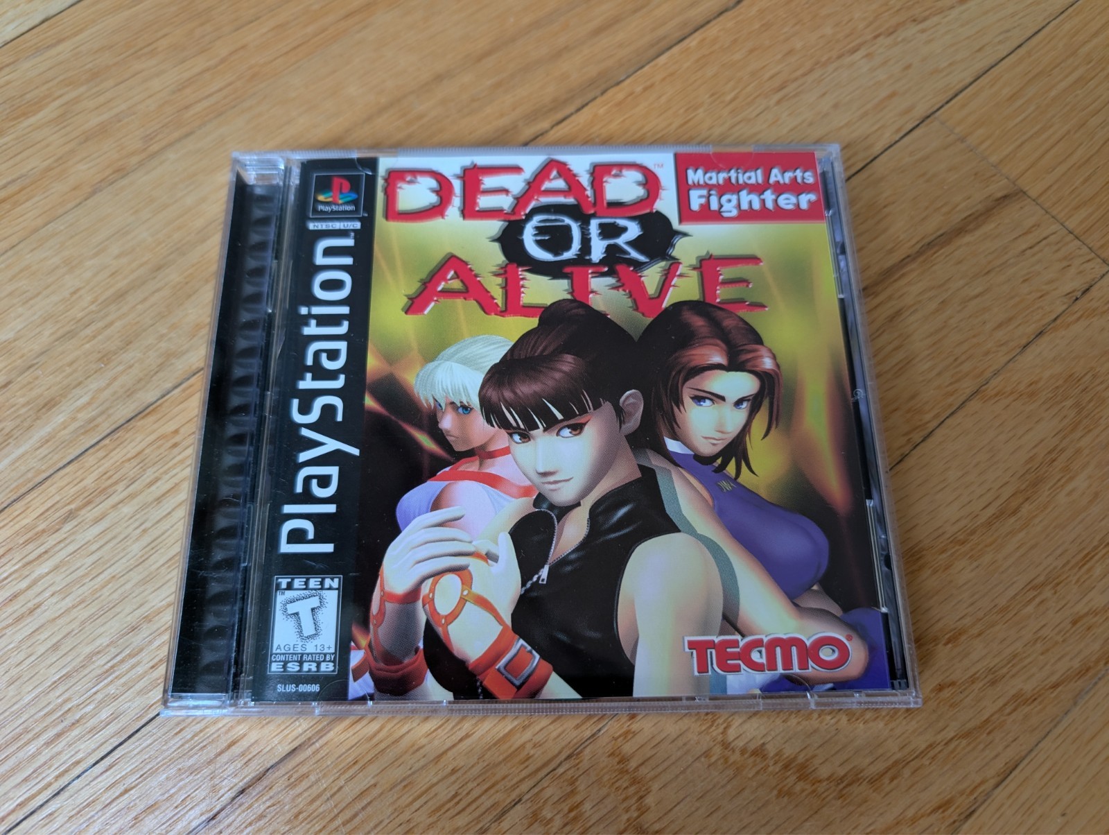 Dead or Alive PS1 PlayStation 1 1998 Complete In Box CIB Registration Card