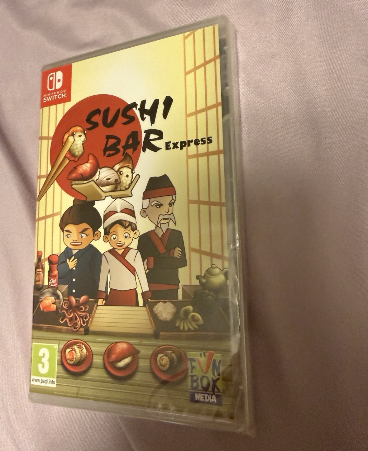 Funbox Media Sushi Bar Express Nintendo Switch Simulation Cooking PAL PEGI 3