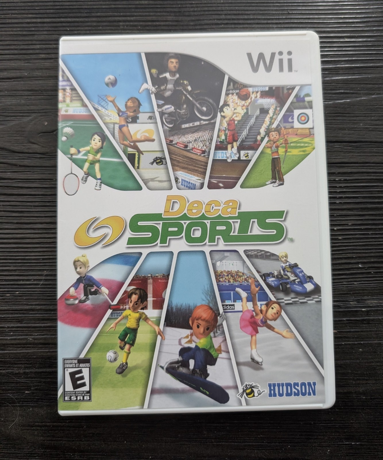 Nintendo Wii Deca Sports Hudson Mixed Sports Game with Manual Included
