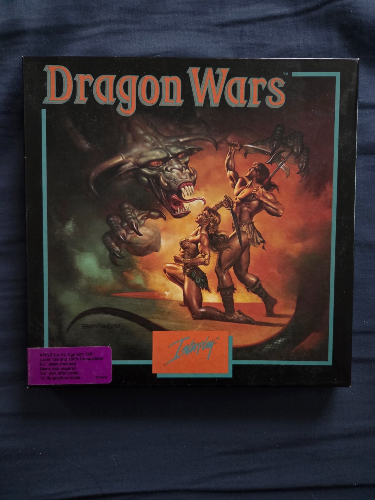Dragon Wars (Apple II) Game from Interplay 1989