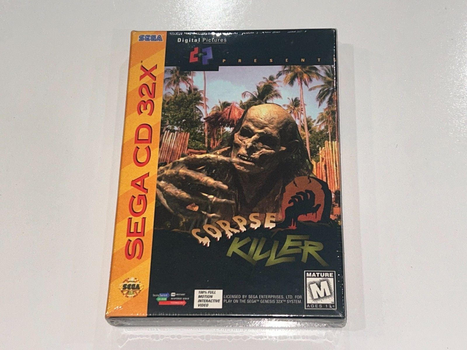 Corpse Killer (Sega CD 32X, 1994) Brand New, Factory Sealed (No Tears)