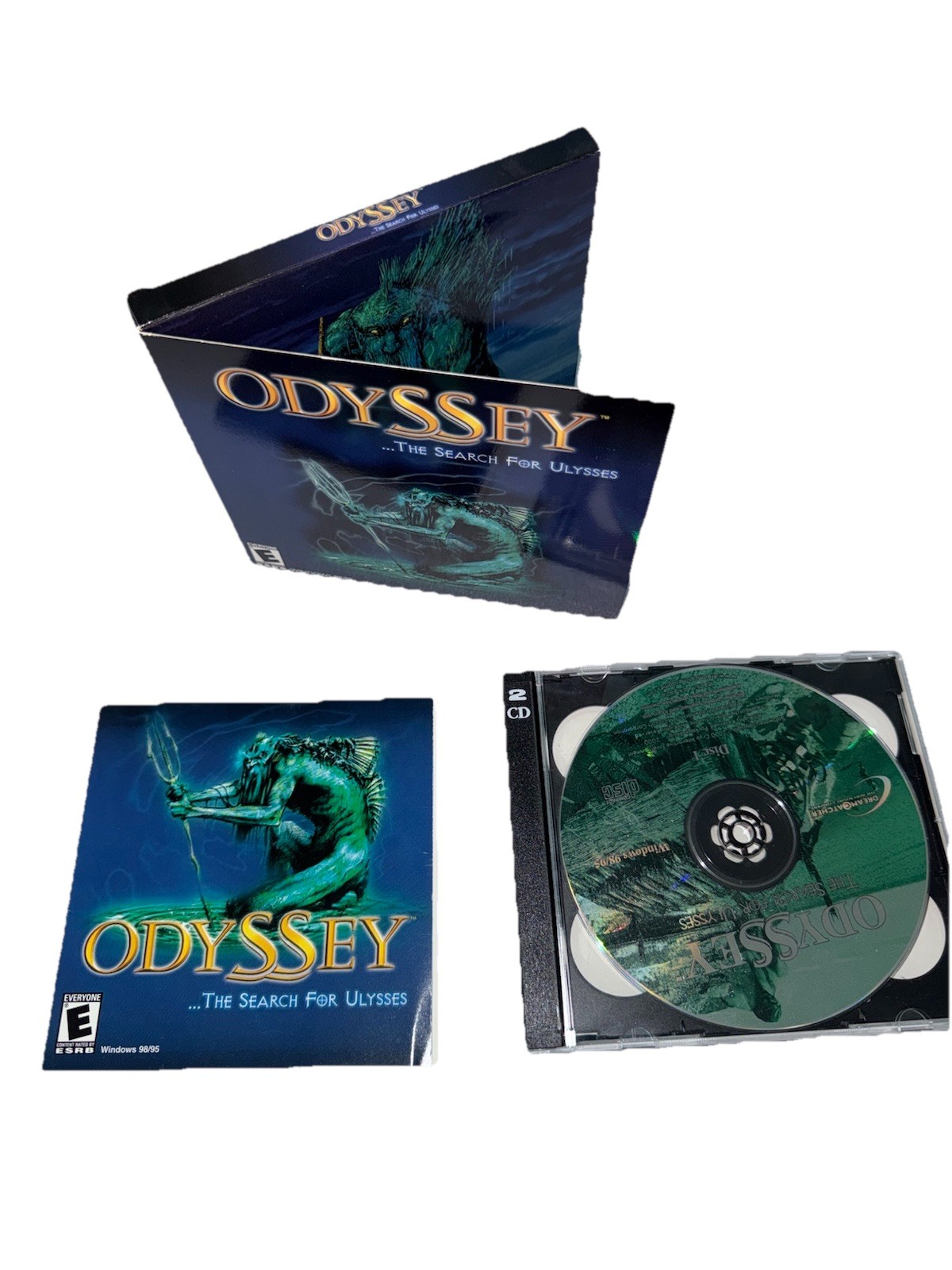 Odyssey: The Search For Ulysses (PC, 2001) Complete Near Mint CDs & Manual.