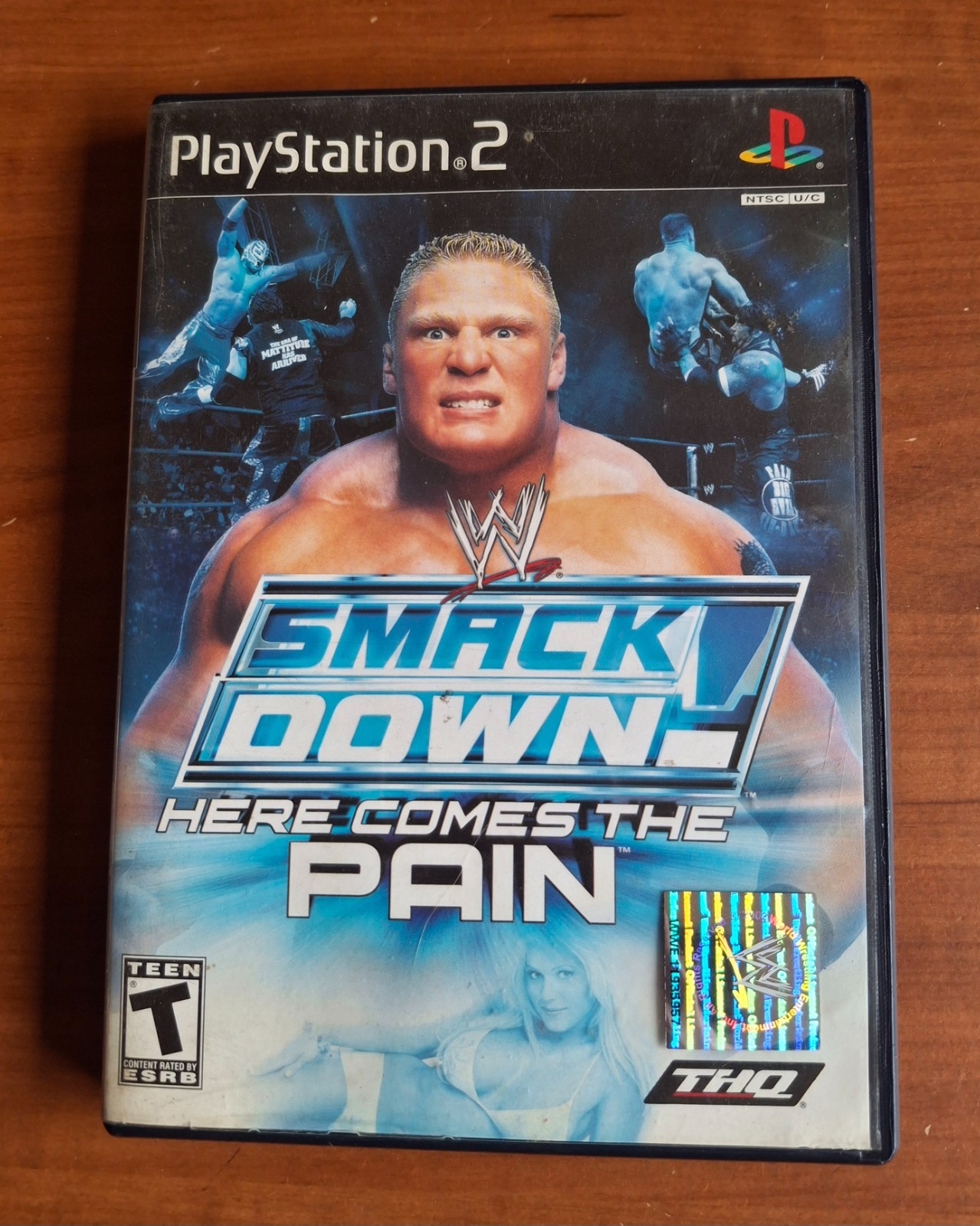 WWE SmackDown Here Comes the Pain (2003) Sony PlayStation 2 – CIB w/ Manual TEST