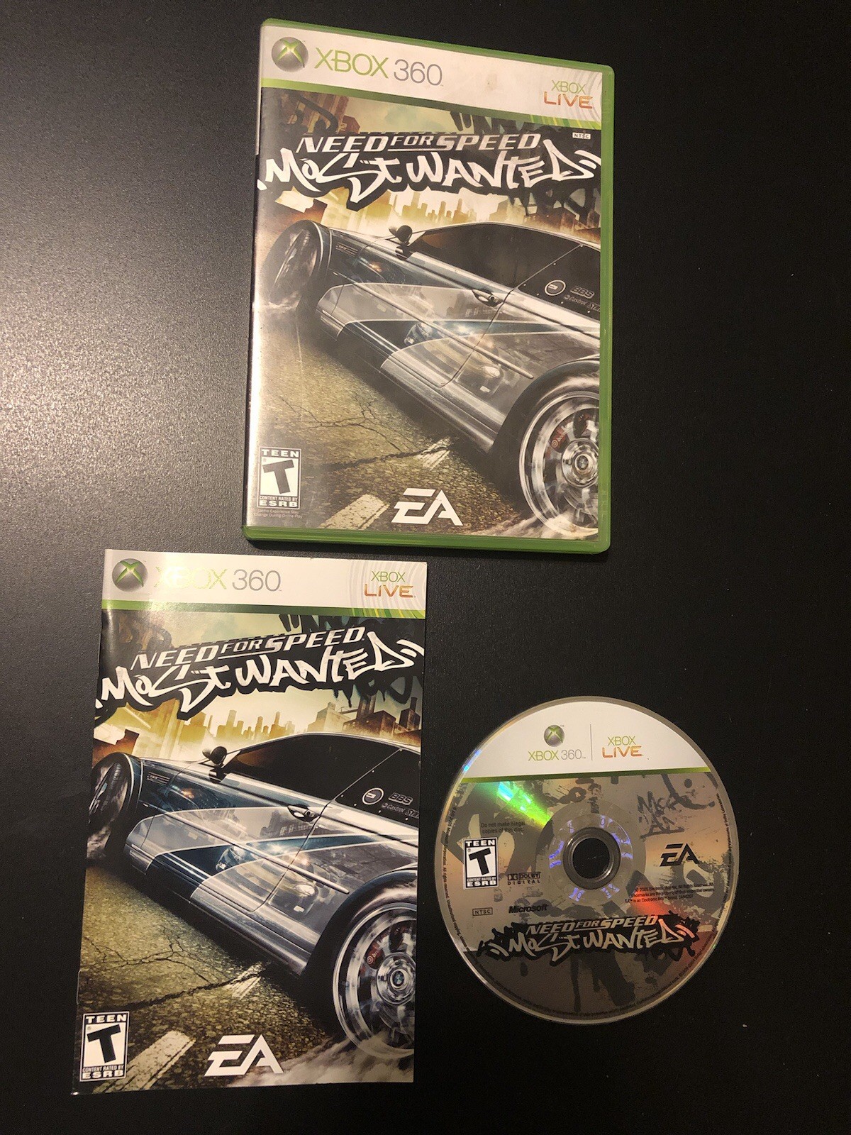 Need For Speed Most Wanted 2005 Xbox 360 CIB Tested & Working FAST SHIPPING!