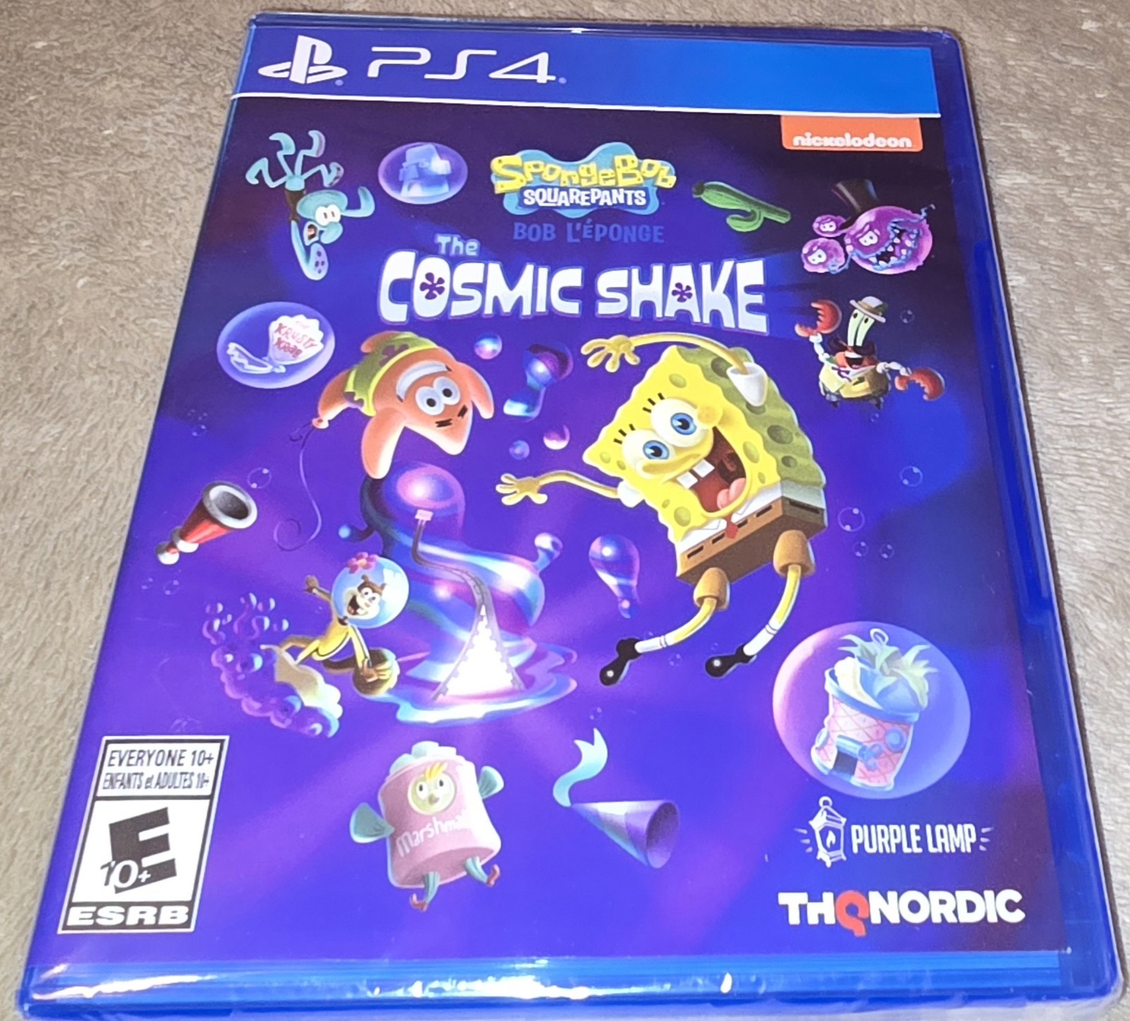 Spongebob Squarepants the Cosmic Shake (PS4 / PlayStation 4) BRAND NEW