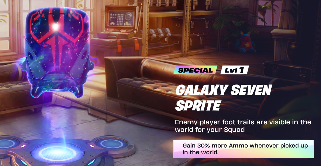 Galaxy Seven Sprite – Battle Royale Message First