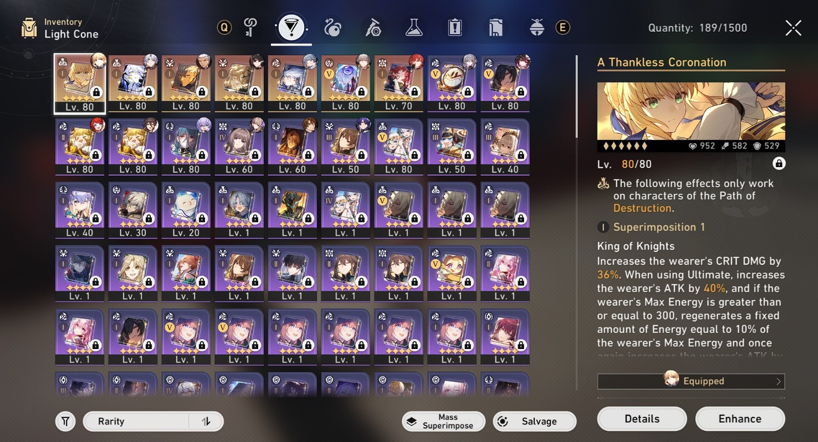 Honkai Star Rail+ZZZ Premium Phainon E2S1+Sunday LC+Saber LC+Tribbie DDD x3