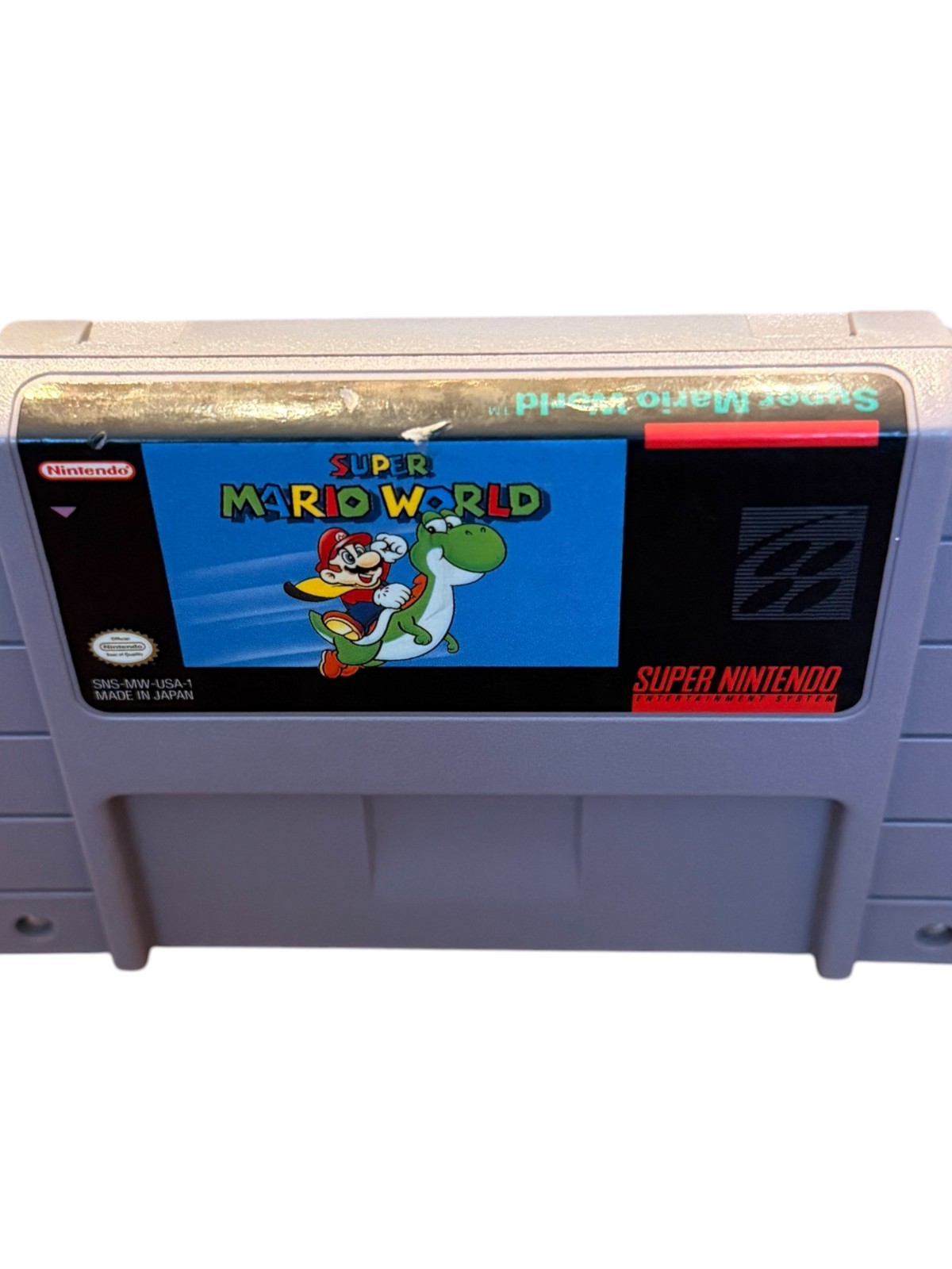 Super Mario World (Super Nintendo SNES, 1991) Genuine Authentic OEM
