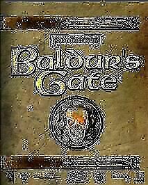 Baldur’s Gate PC Big Box Game Vintage 1998 5-CD Set Manual Strategy Guide Map