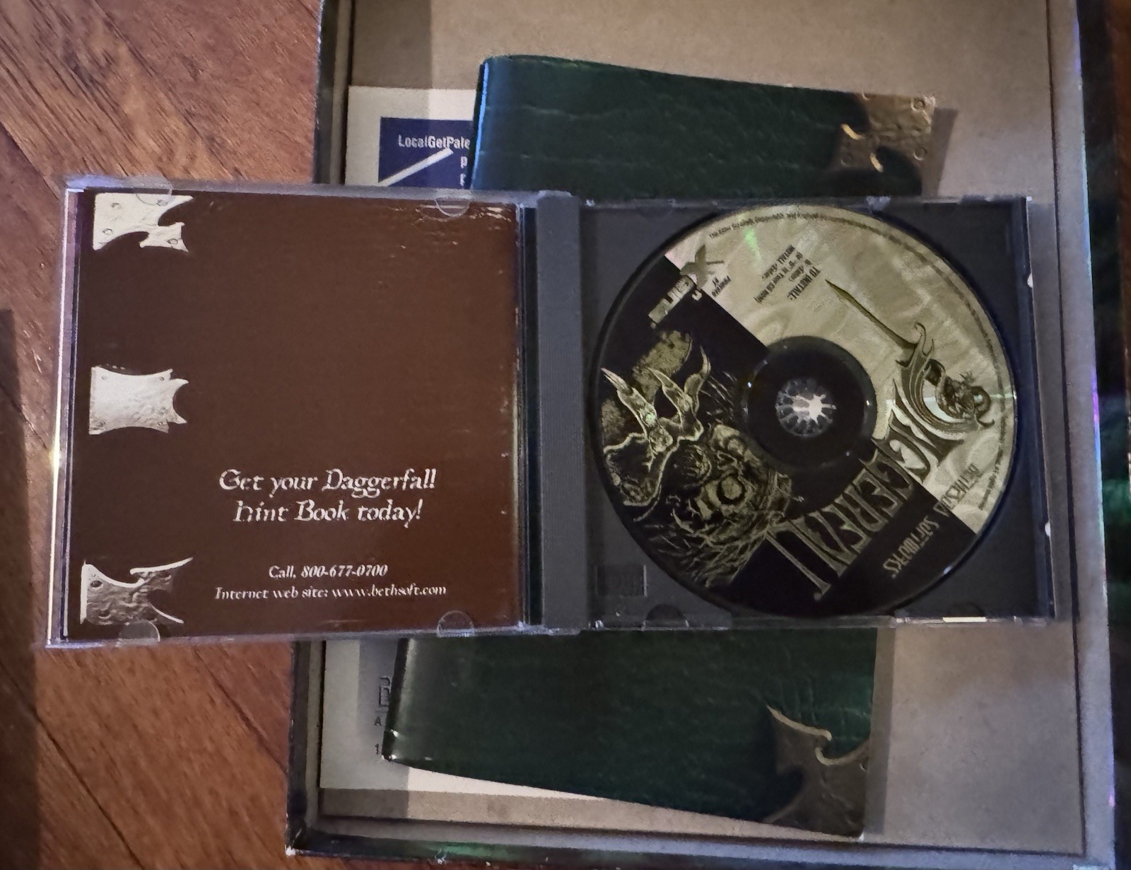 Elder Scrolls Chapter 2 Daggerfall Big Box PC With 1990s Receipt