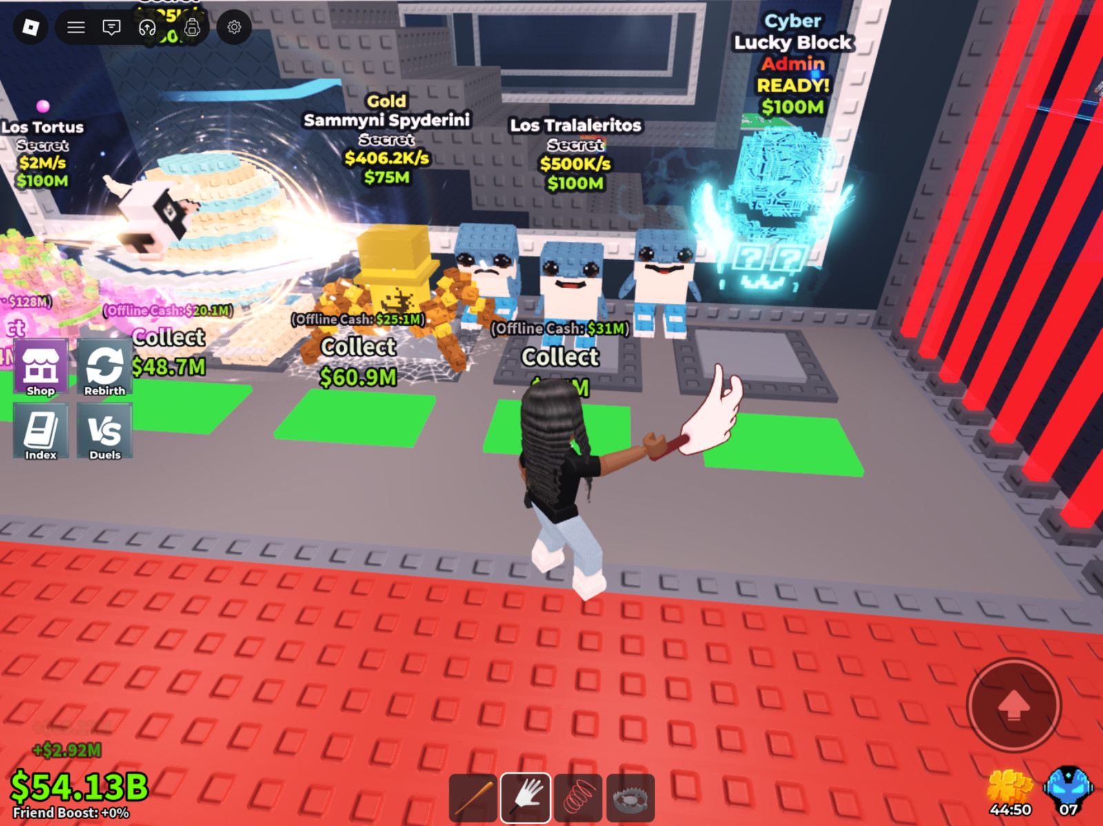 Roblox brainrots 100k and up!