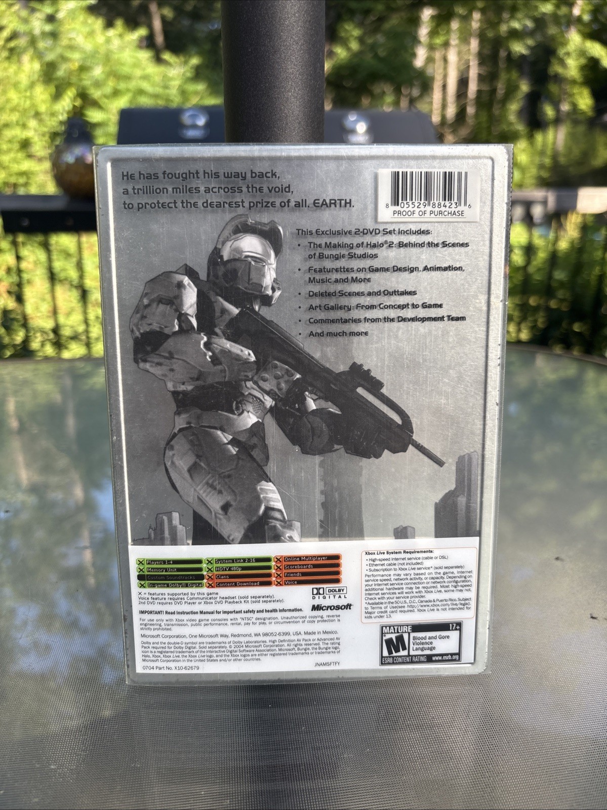 Halo 2: Limited Collector’s Edition (Microsoft Xbox, 2004) CIB WITH SLIP UNUSED