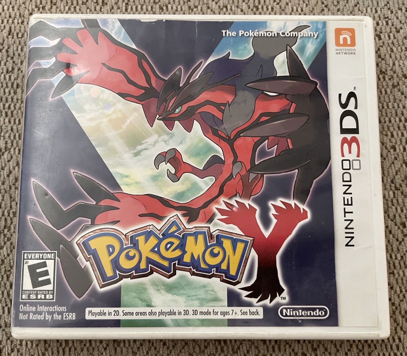 Pokemon Y (Nintendo 3DS, 2013)