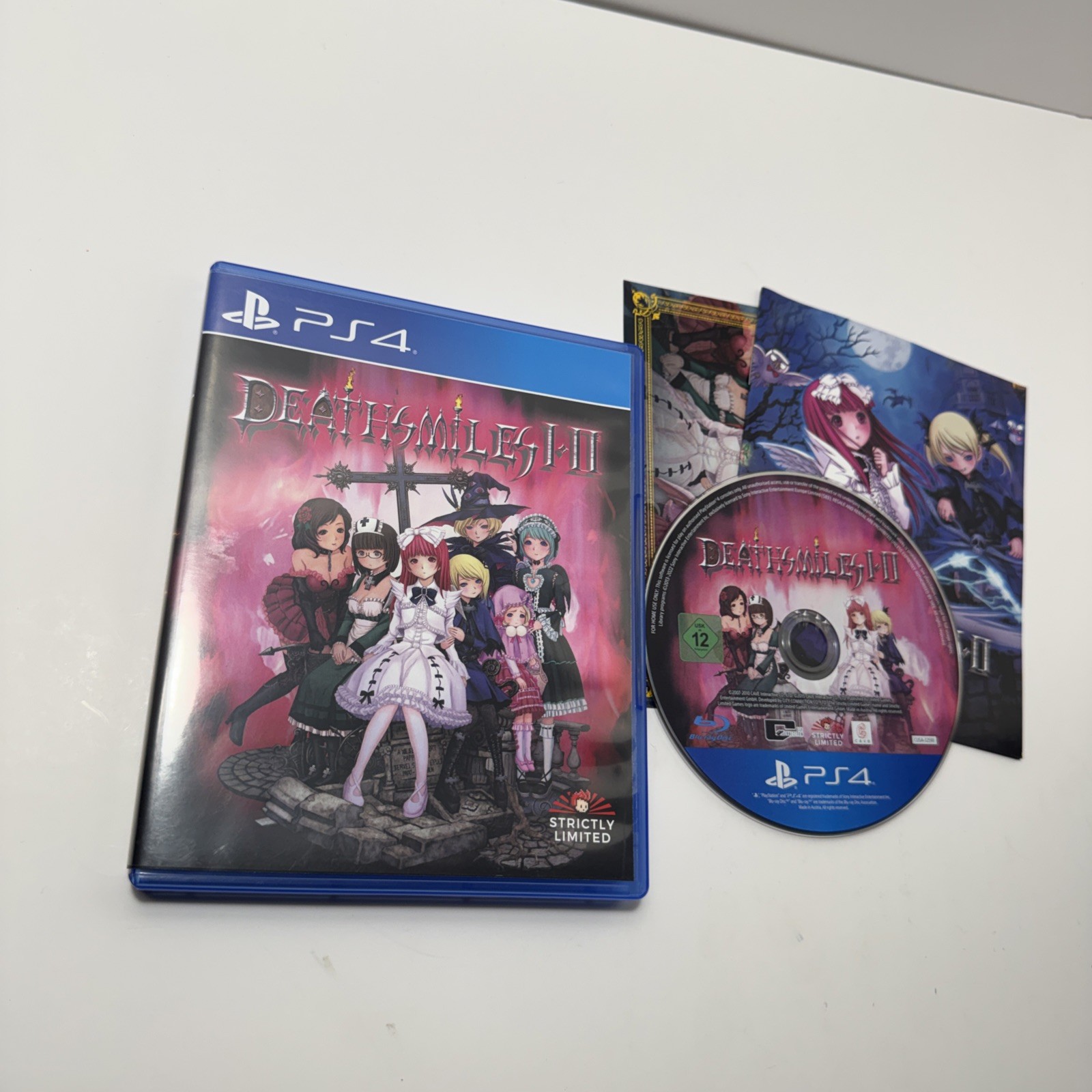 Deathsmiles I + II playstation 4 PS4 striclty limited games edition run