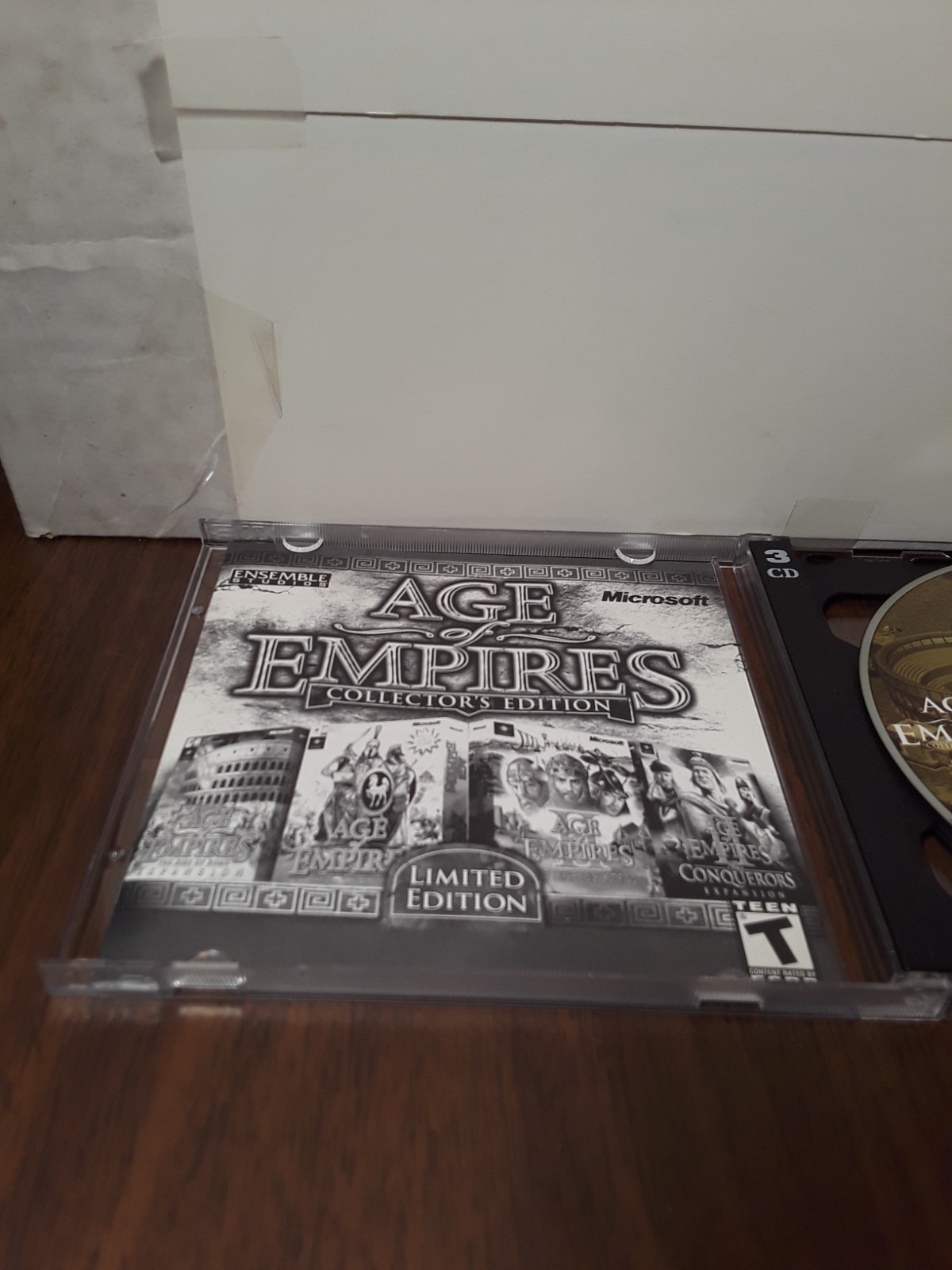 Age of Empires Collectors Edition Limited Edition 3 Disc’s PC