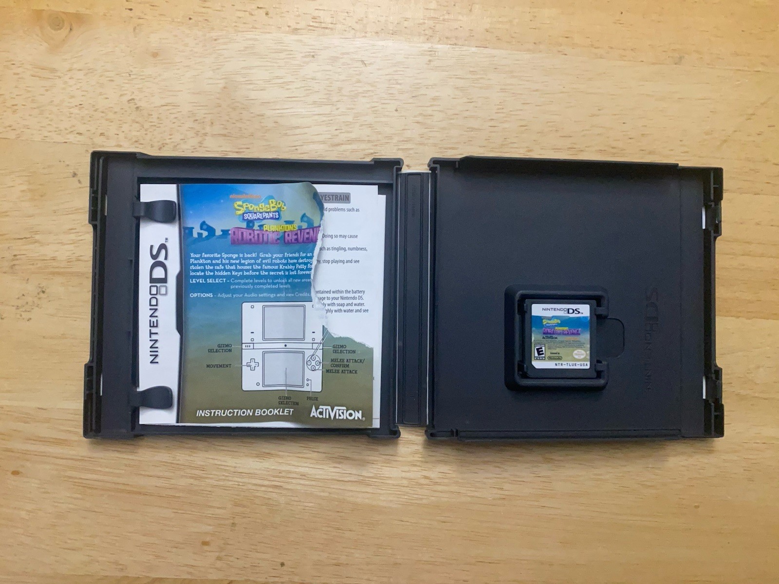 SpongeBob SquarePants Plankton’s Robotic Revenge Nintendo DS
