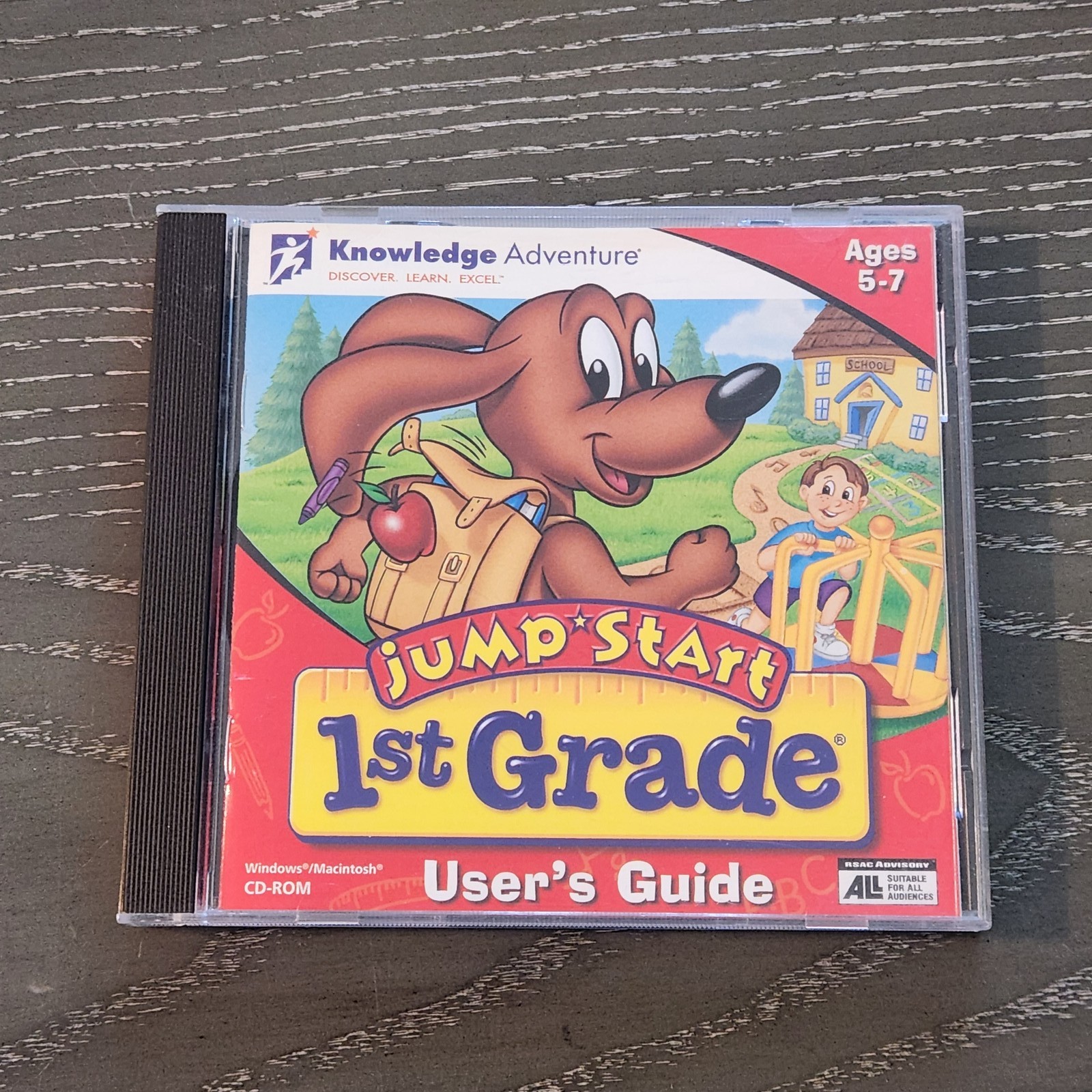 JumpStart 1st Grade (PC/Mac CD-ROM, 2002)