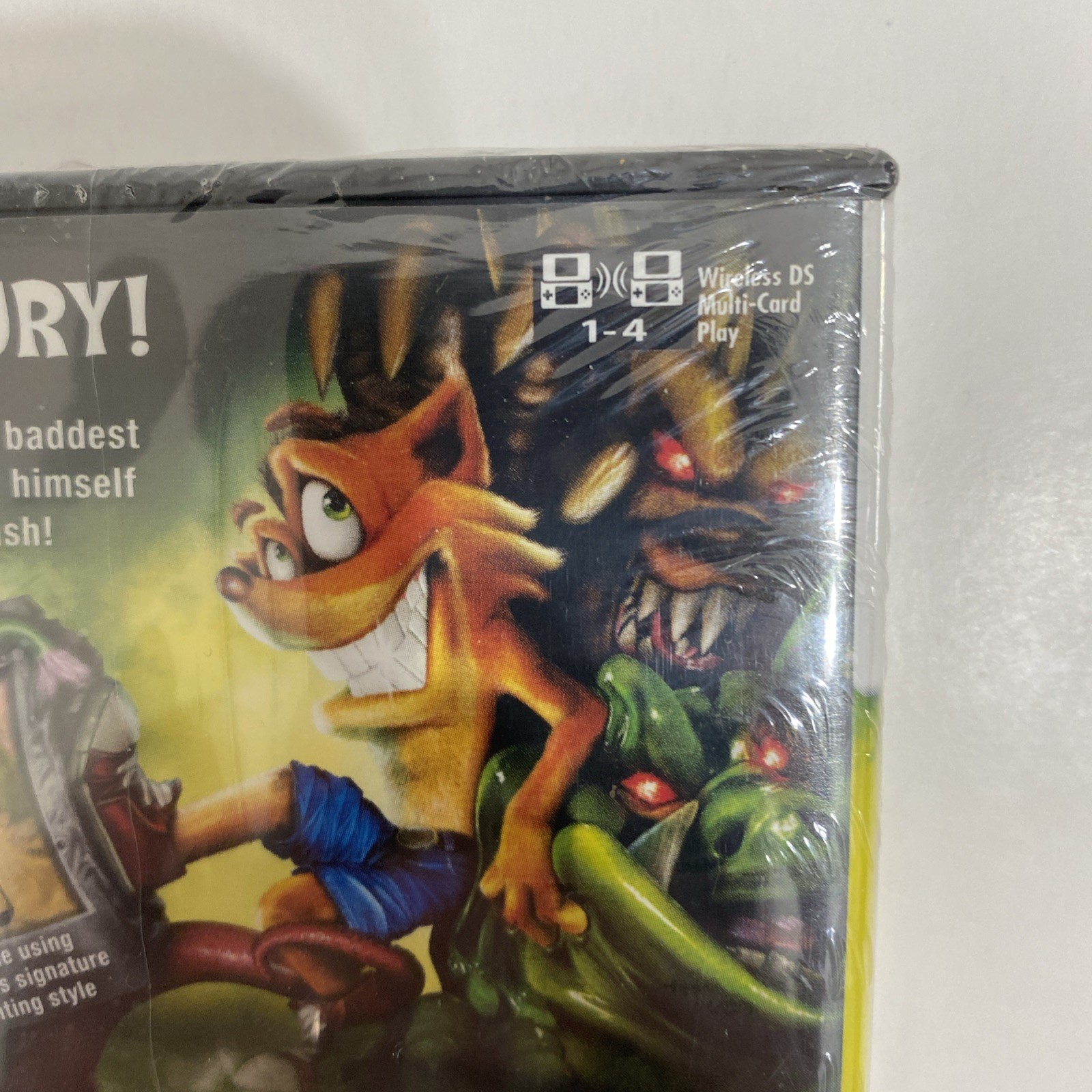 SEALED Crash: Mind Over Mutant Nintendo NEW DS, 2008