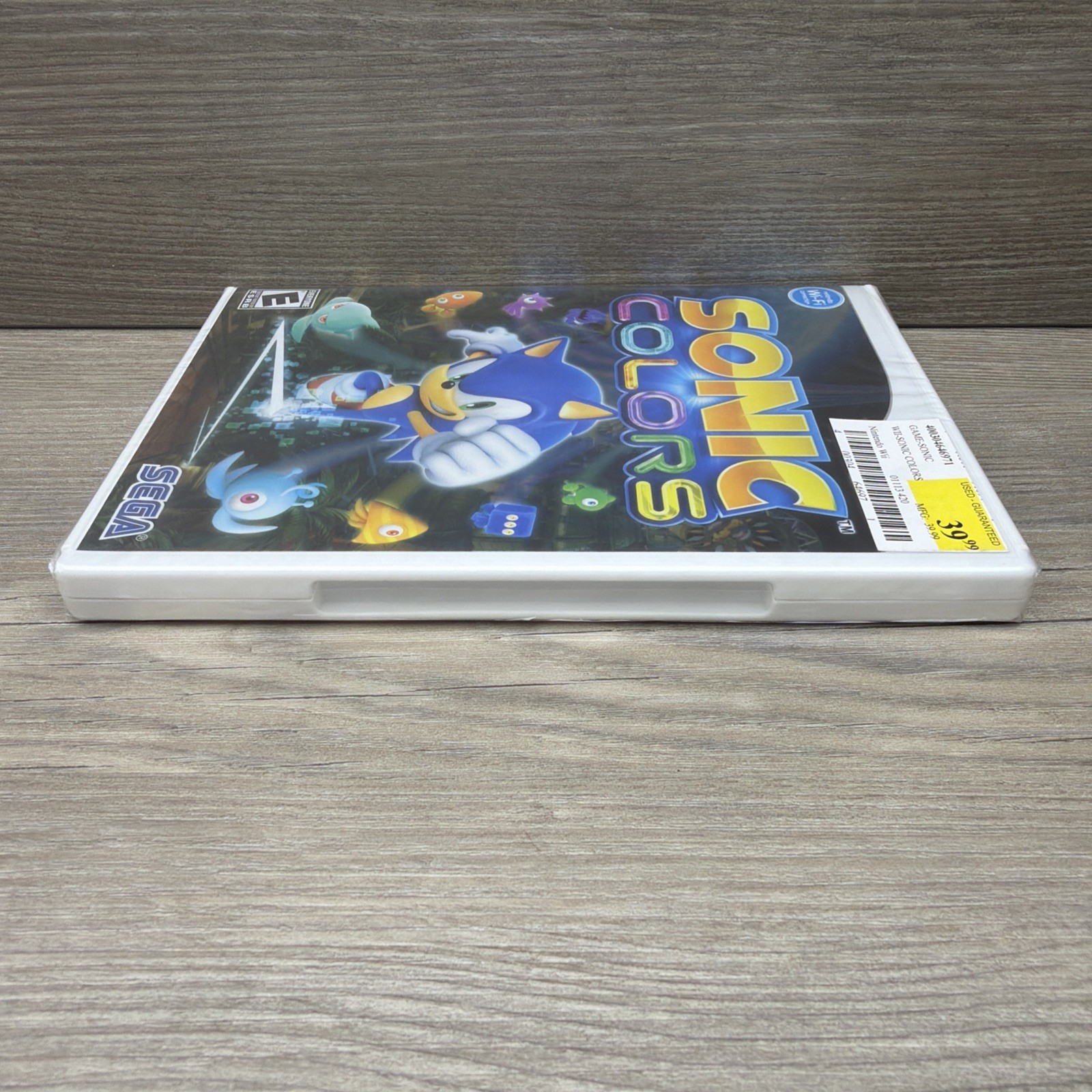 SEGA Sonic Colors Nintendo Wii NTSC-U/C Sonic the Hedgehog Series Brand New