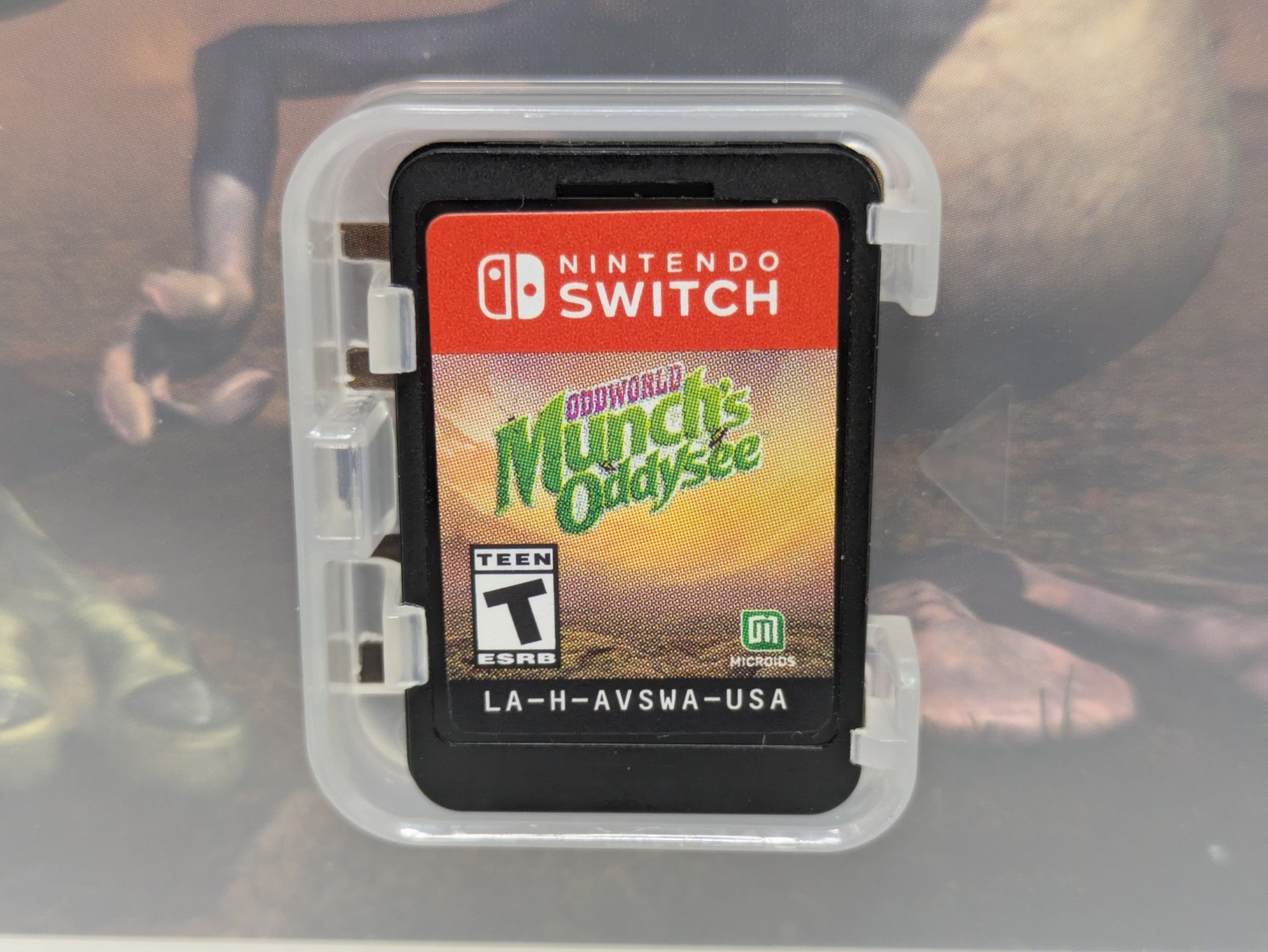 Oddworld: Munch’s Oddysee (Nintendo Switch, 2020) Authentic Tested Working