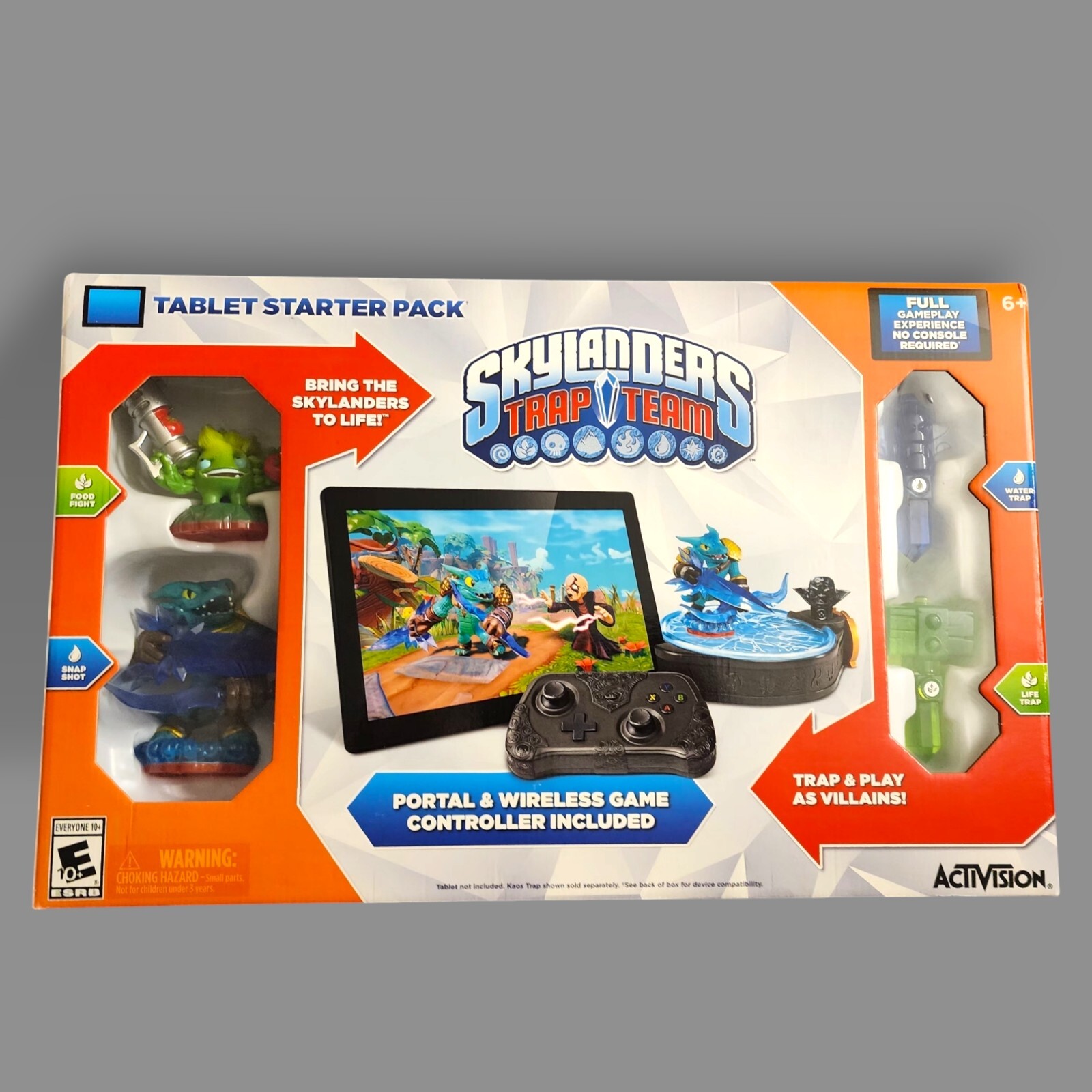 New Sealed Skylanders Trap Team Tablet Starter Pack ios7 /Android4.4,Fire4, NEW