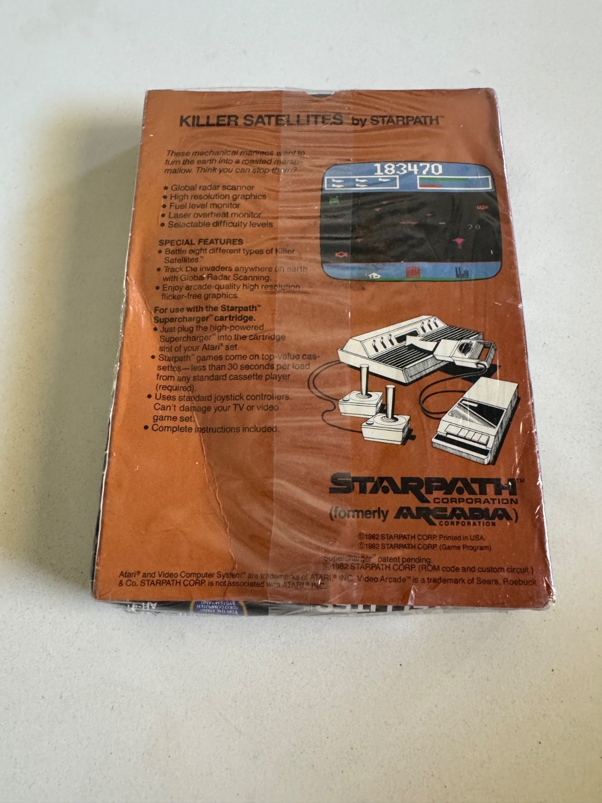 Atari 2600 Arcadia Starpath supercharger complete set 1-12 plus Stella Labyrinth
