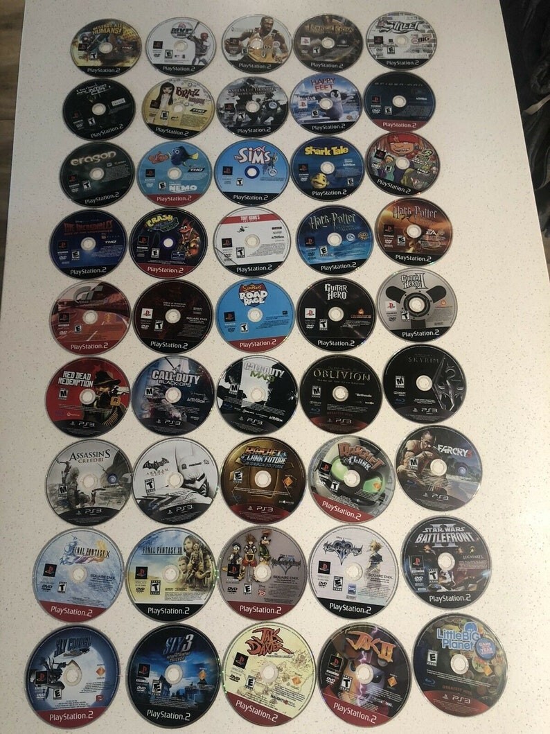 Playstation 2 PS2 Disc Only Games (Choose One) Tested & Working Buy More & Save