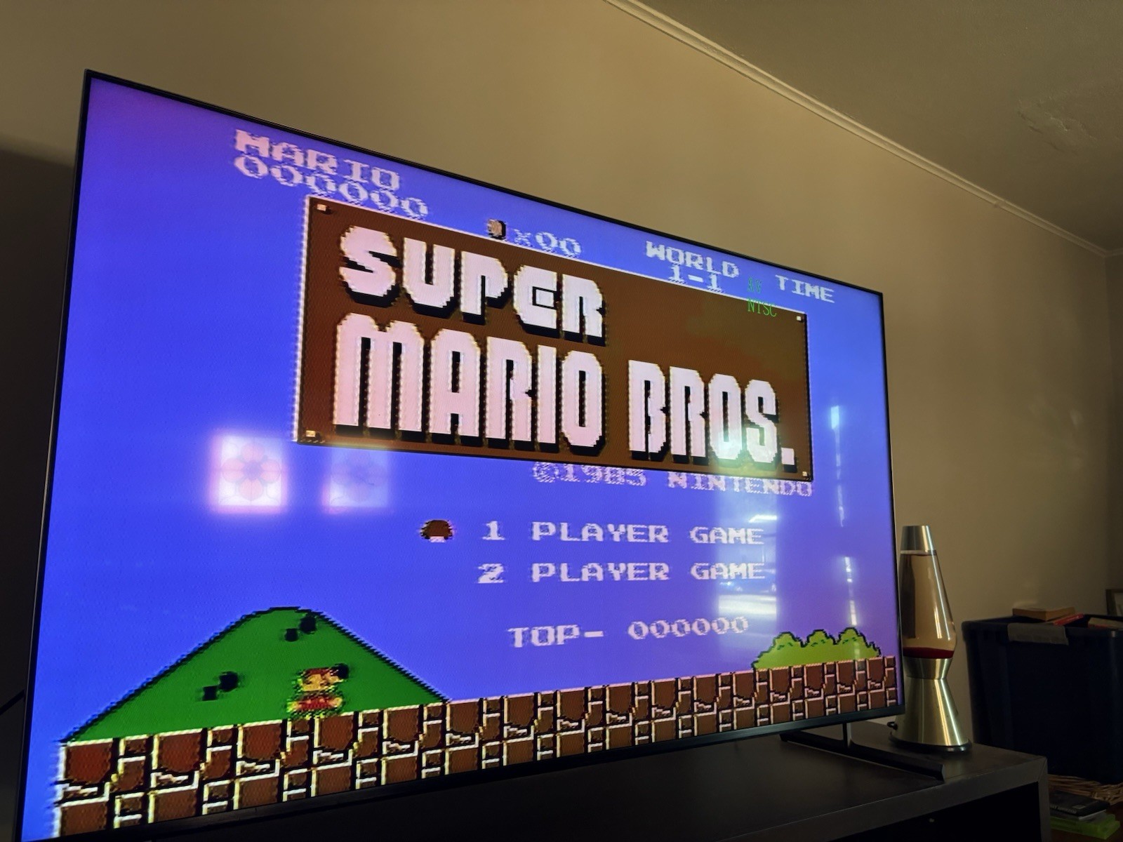 Nintendo Super Mario Bros. Action Series Platformer NES Game 3 Screws Tested
