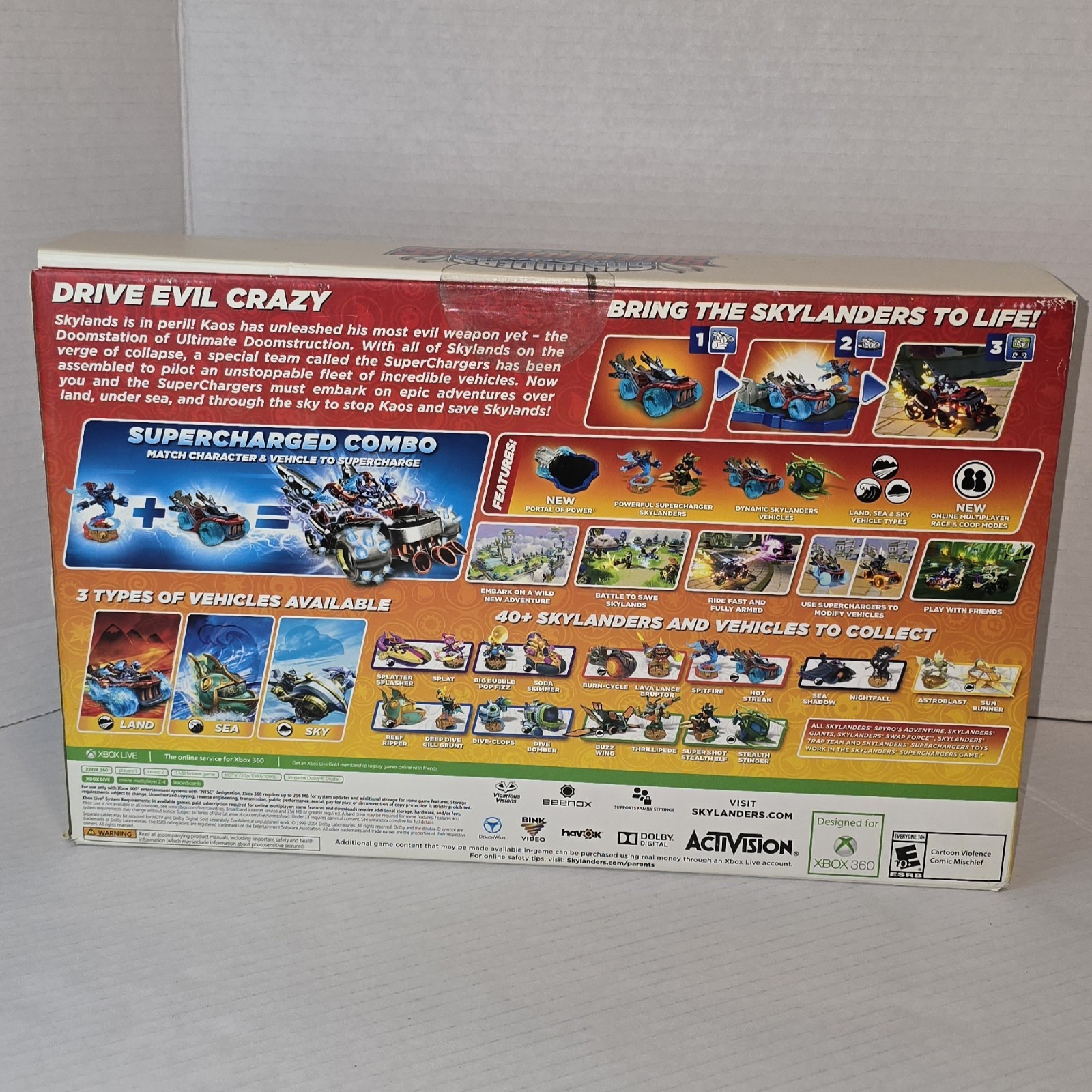 Skylanders Superchargers: Starter Pack – Microsoft Xbox 360 *NEW/SEALED*