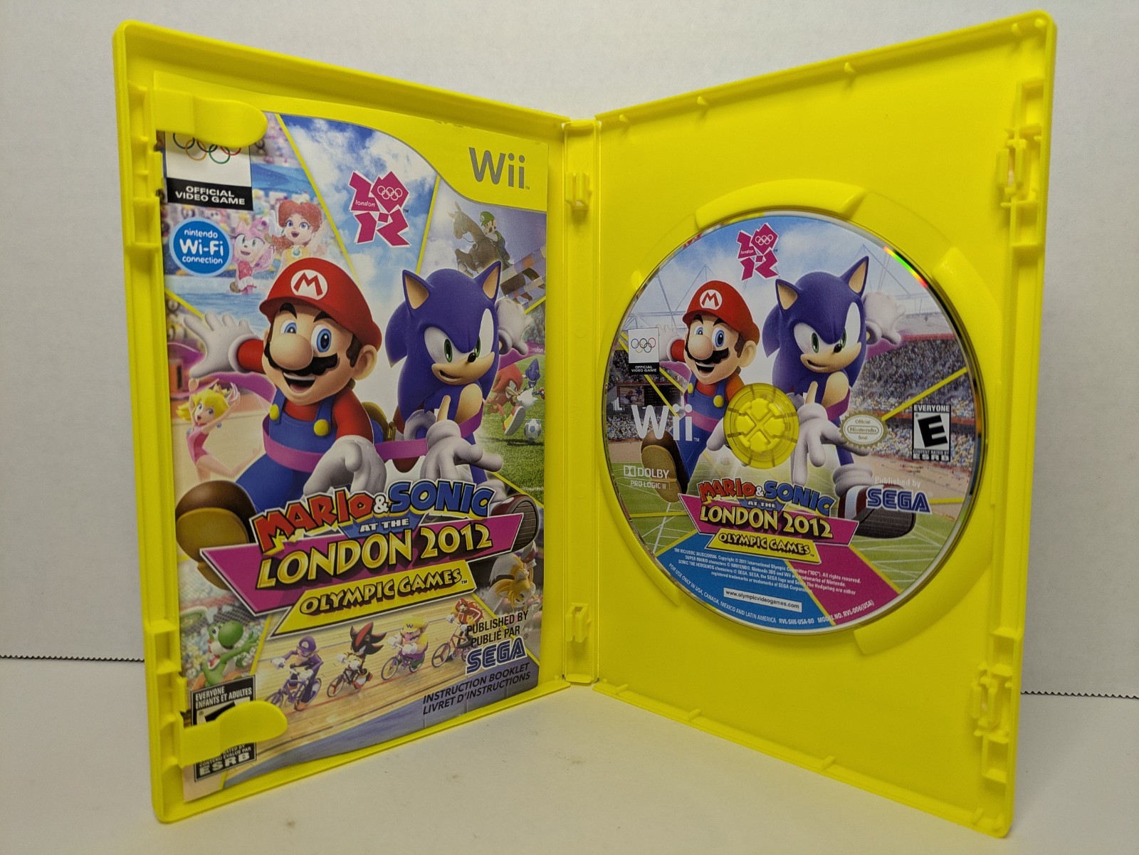 Mario & Sonic at the London 2012 Olympic Games (Nintendo Wii, 2011) CIB Tested