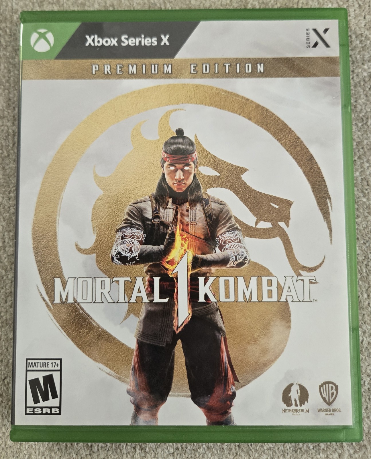 Mortal Kombat 1 Premium Edition Video Game Xbox Series X