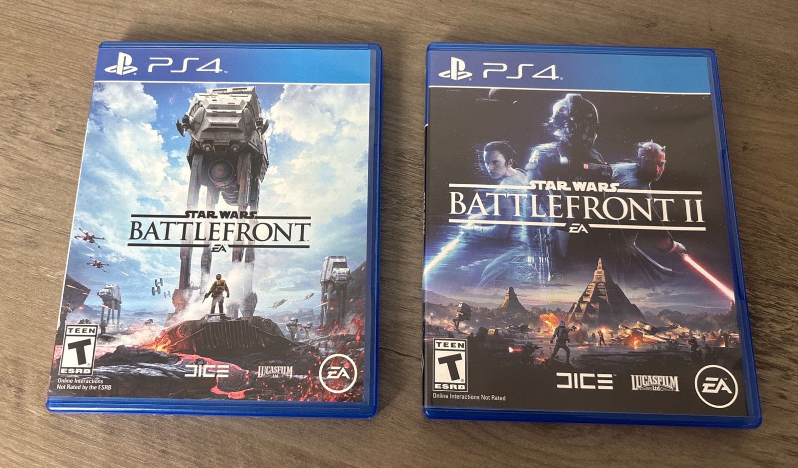 Star Wars Battlefront 1 & 2 PS4 Lot (2) Sony PlayStation 4 Bundle 🎮💥