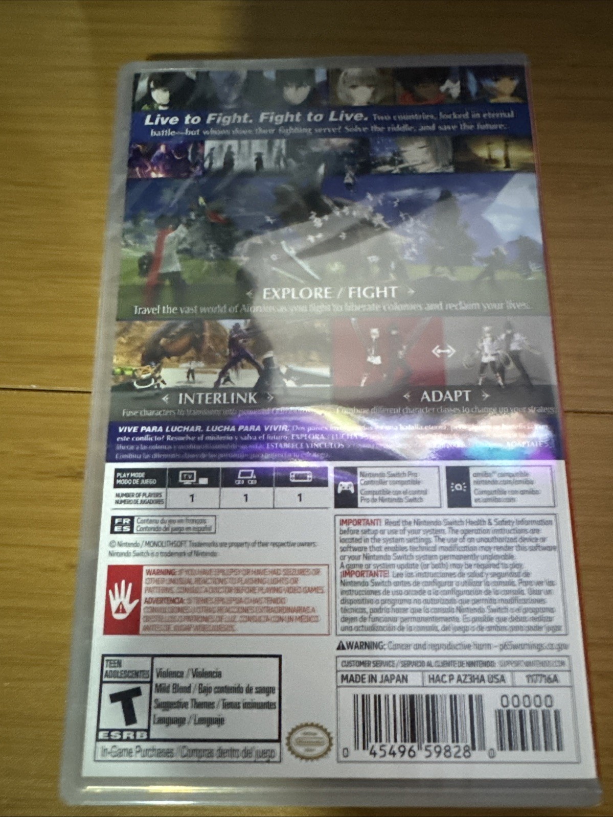 NEW Sealed Xenoblade Chronicles Definitive Edition 2 Torna 3 & X – Lot 5 Switch