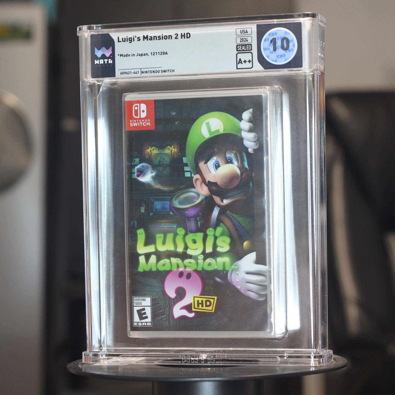 Switch (GRADED) – Luigi’s Mansion 2 HD (WATA 10 A++)