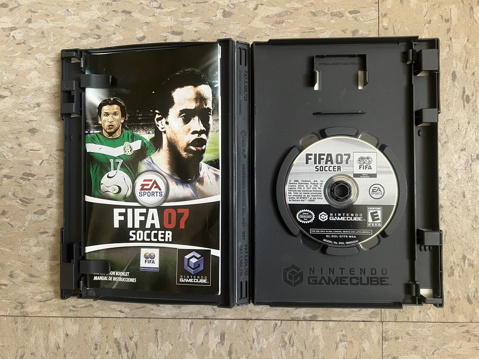 FIFA Soccer 07 (Nintendo GameCube, 2006) Extremely Rare Variant Complete CIB