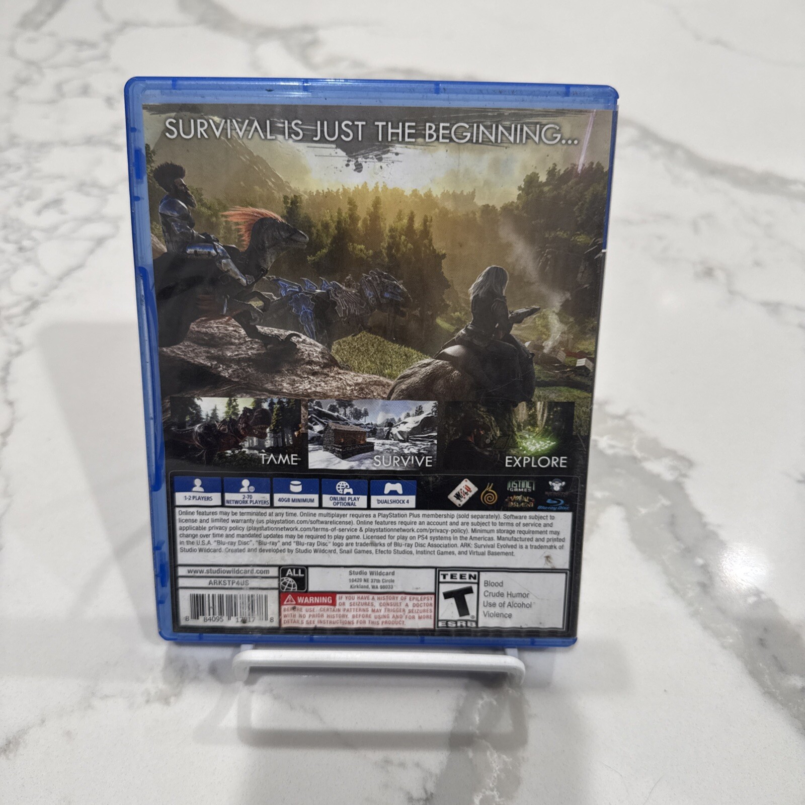Studio Wildcard Ark: Survival Evolved (Sony PlayStation 4, 2017)