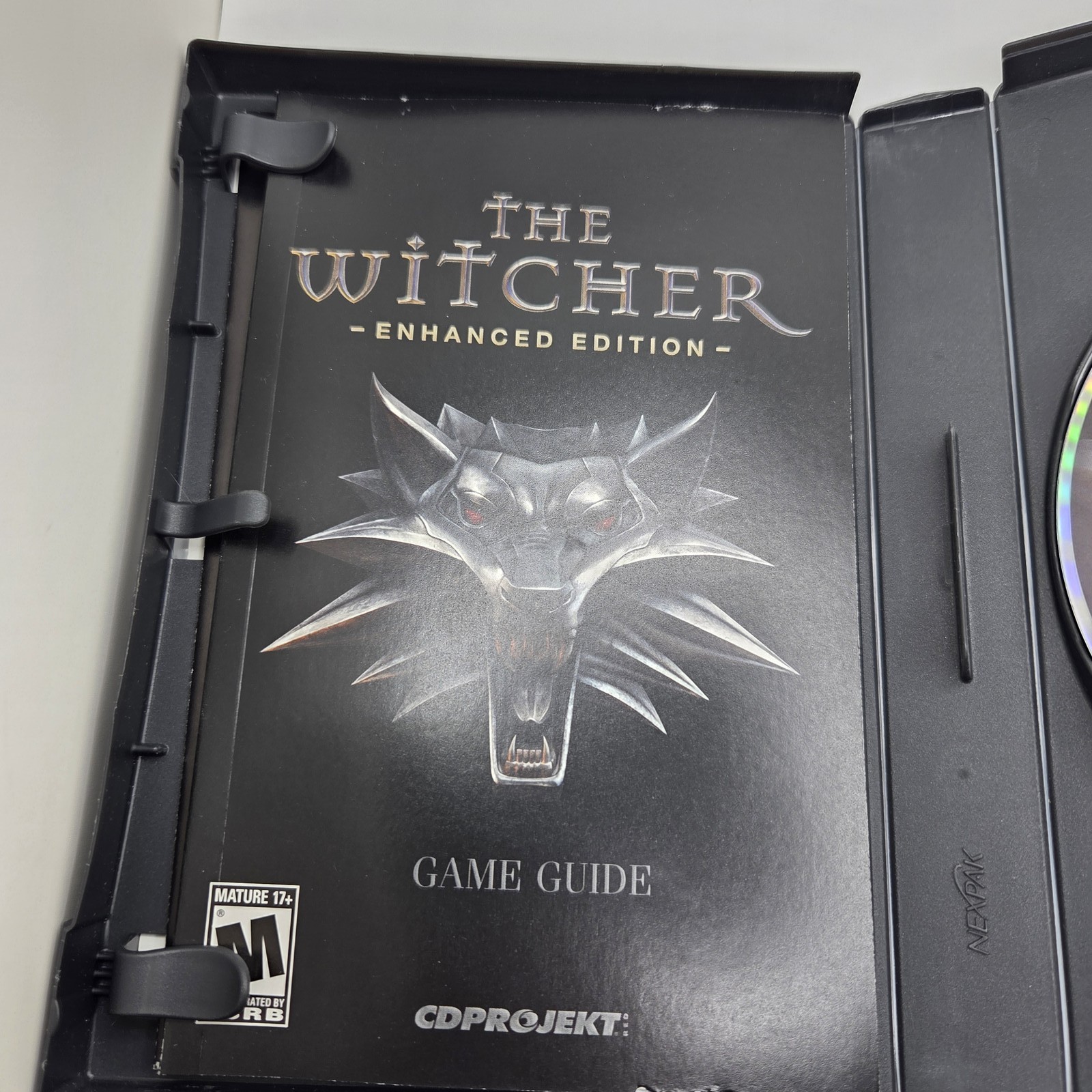 The Witcher Enhanced Edition PC DVD CD Projekt Atari Games for Windows Complete