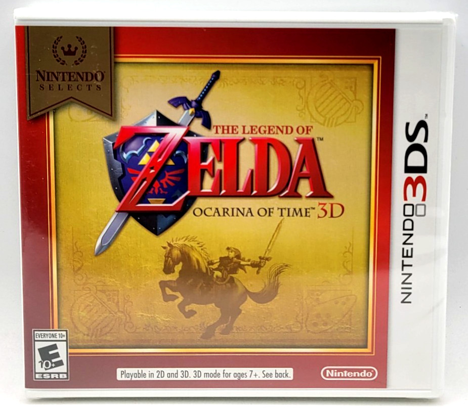 The Legend of Zelda: Ocarina of Time 3D Nintendo 3DS FACTORY SEALED NEW