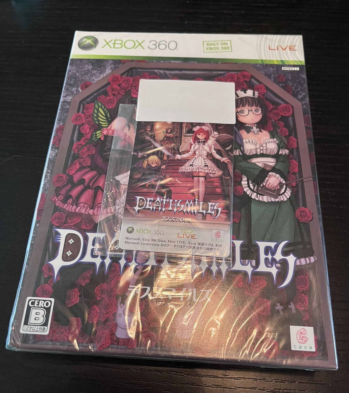 Deathsmiles Limited Edition Import Japan Xbox 360 w/Phone Card Brand New!!