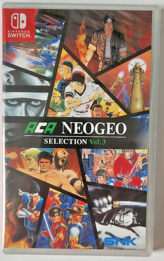 ACA NEOGEO Selection Vol. 3 (Multi-Language) Switch Brand New Sealed (2025 Misc)