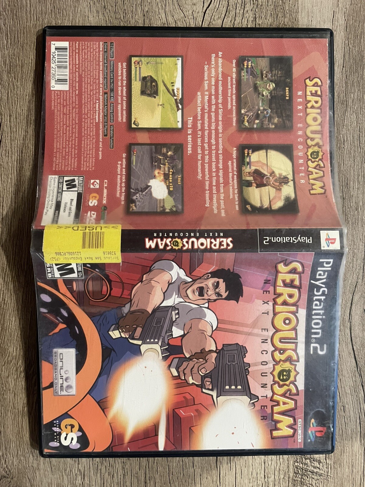 Serious Sam: The Next Encounter; Boxed (Sony PlayStation 2, 2004)