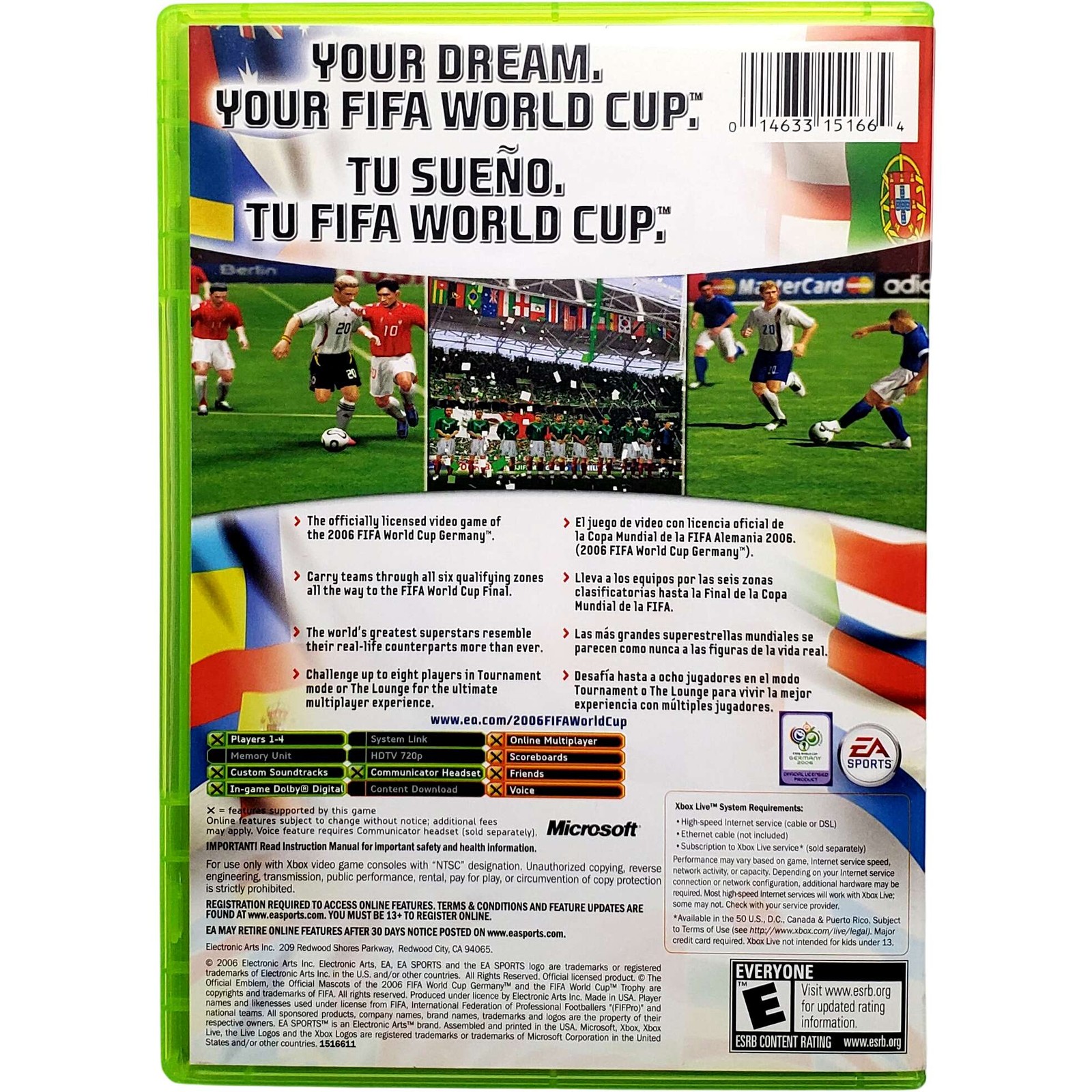FIFA World Cup Germany 2006 – Microsoft Xbox Tested 1Y Guarantee