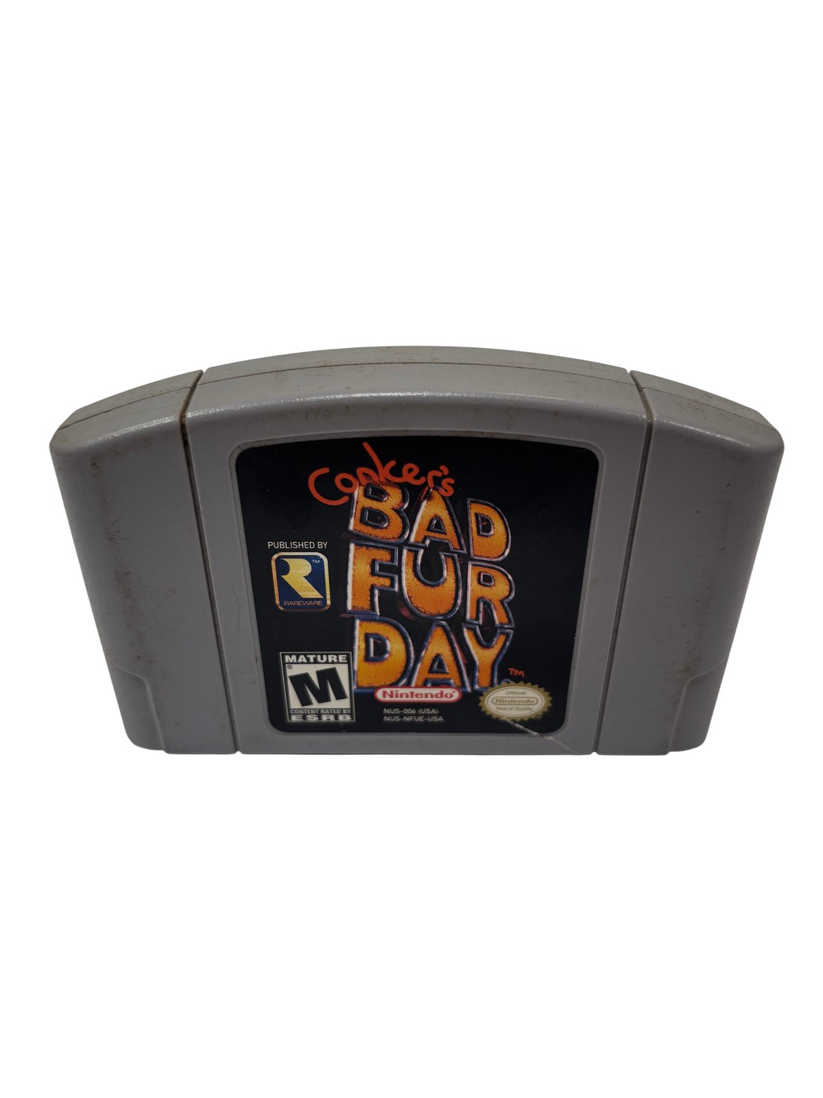 Nintendo 64 NUS-006 Conkers Bad Fur Day Game Cartridge