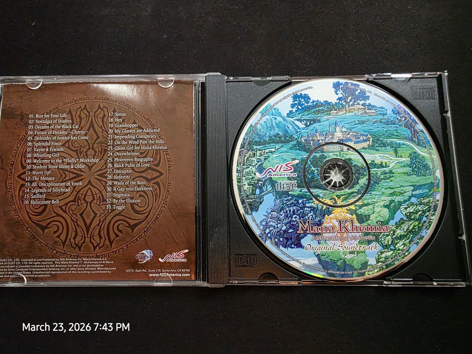 Mana Khemia: Alchemists of Al-Revis Premium Edition PS2 MINT CB+reg cd!